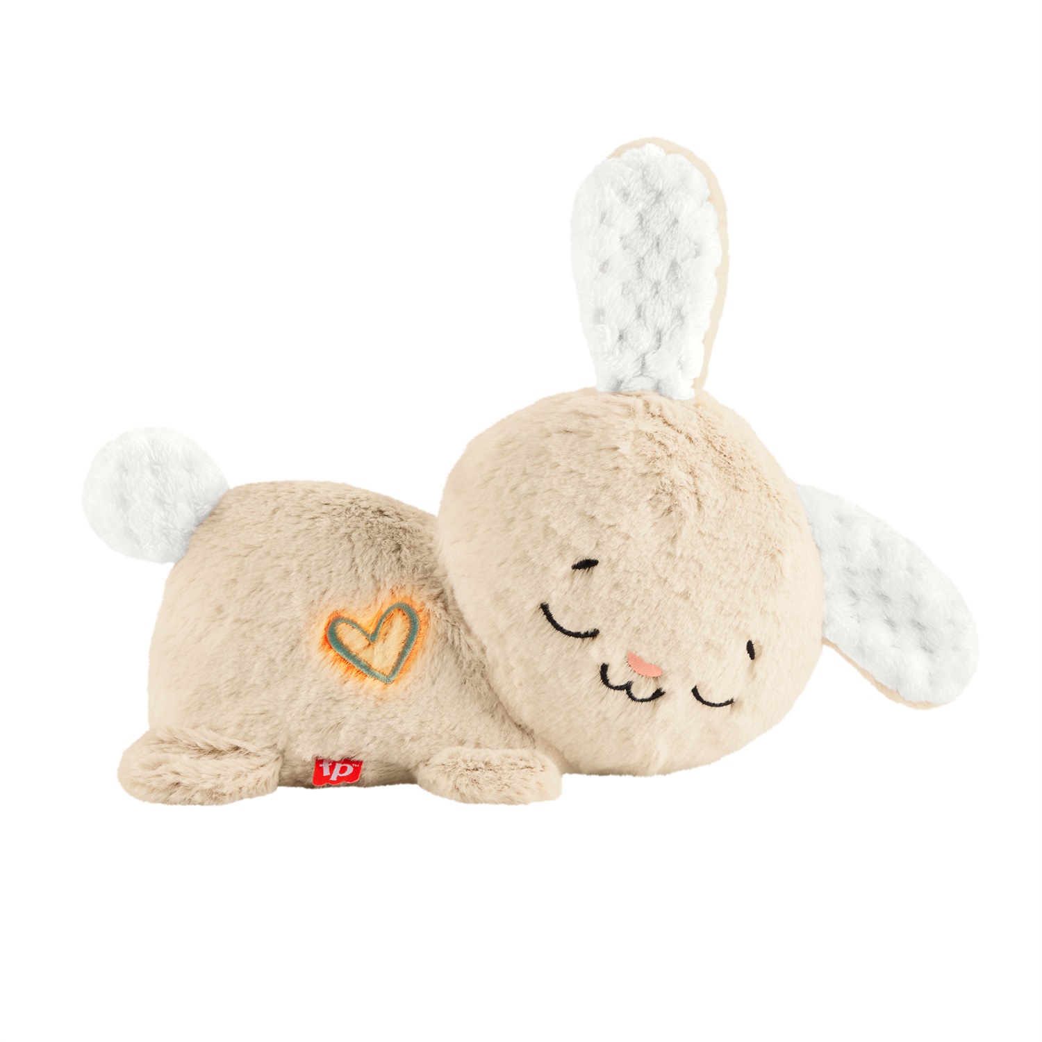 Fisher-Price HXG97 Coniglietto Coccole & Relax - Peluche Sensoriale Morbido con Luci, Musica e Movimento per Neonati, 0 Anni