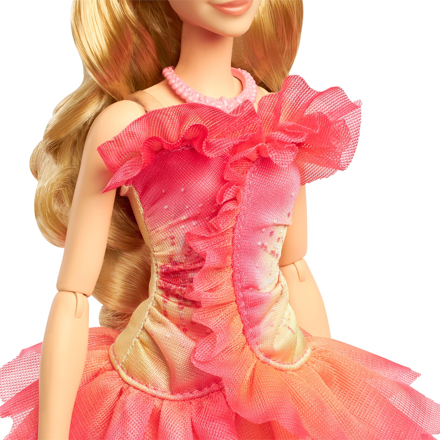 Mattel Wicked Fashion Doll Glinda HXT63 - Bambola snodata con abito rimovibile, accessori e capelli biondi