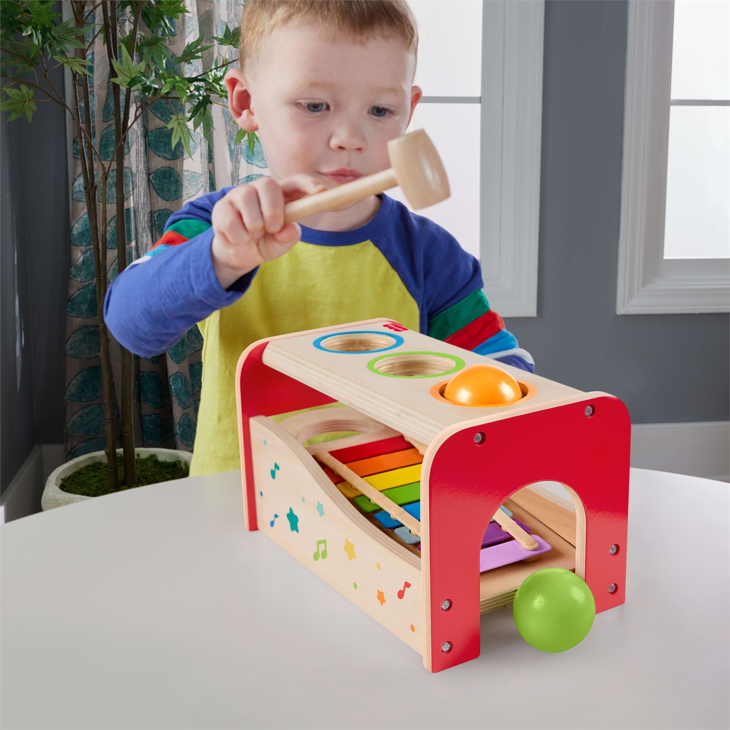 Fisher-Price HXT88 Xilofono Giocattolo Educativo in Legno