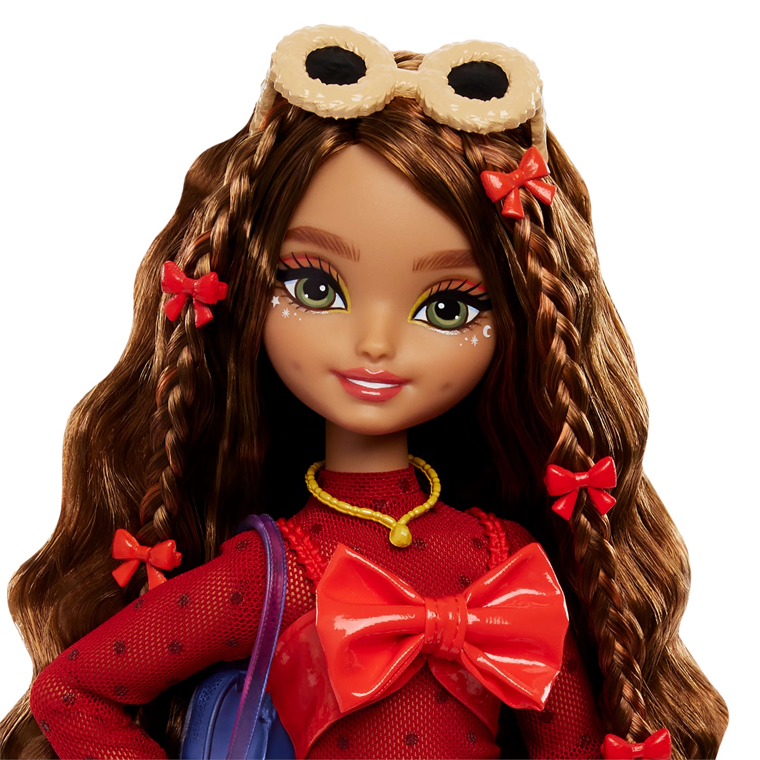 Barbie Dream Besties - Teresa, bambola snodata alla moda con lunghi capelli castani e 10 accessori a tema videogiochi, giocattolo per bambini 4 anni, HYC23