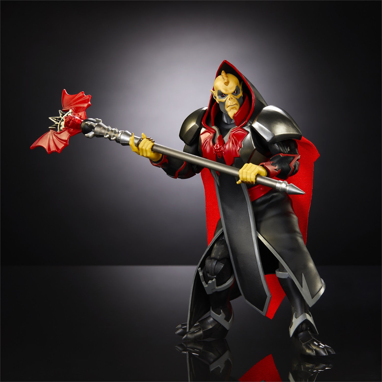 Masters of the Universe Masterverse - Imperatore Hordak, action figure deluxe 17,8 cm con 30 punti d'articolazione, accessori e parti intercambiabili, giocattolo per bambini 6 anni