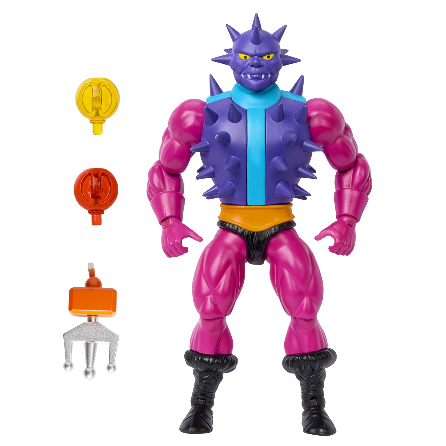 Mattel Masters of the Universe Origins - Spikor Action Figure Articolata 14 cm con Accessori per Bambini 6