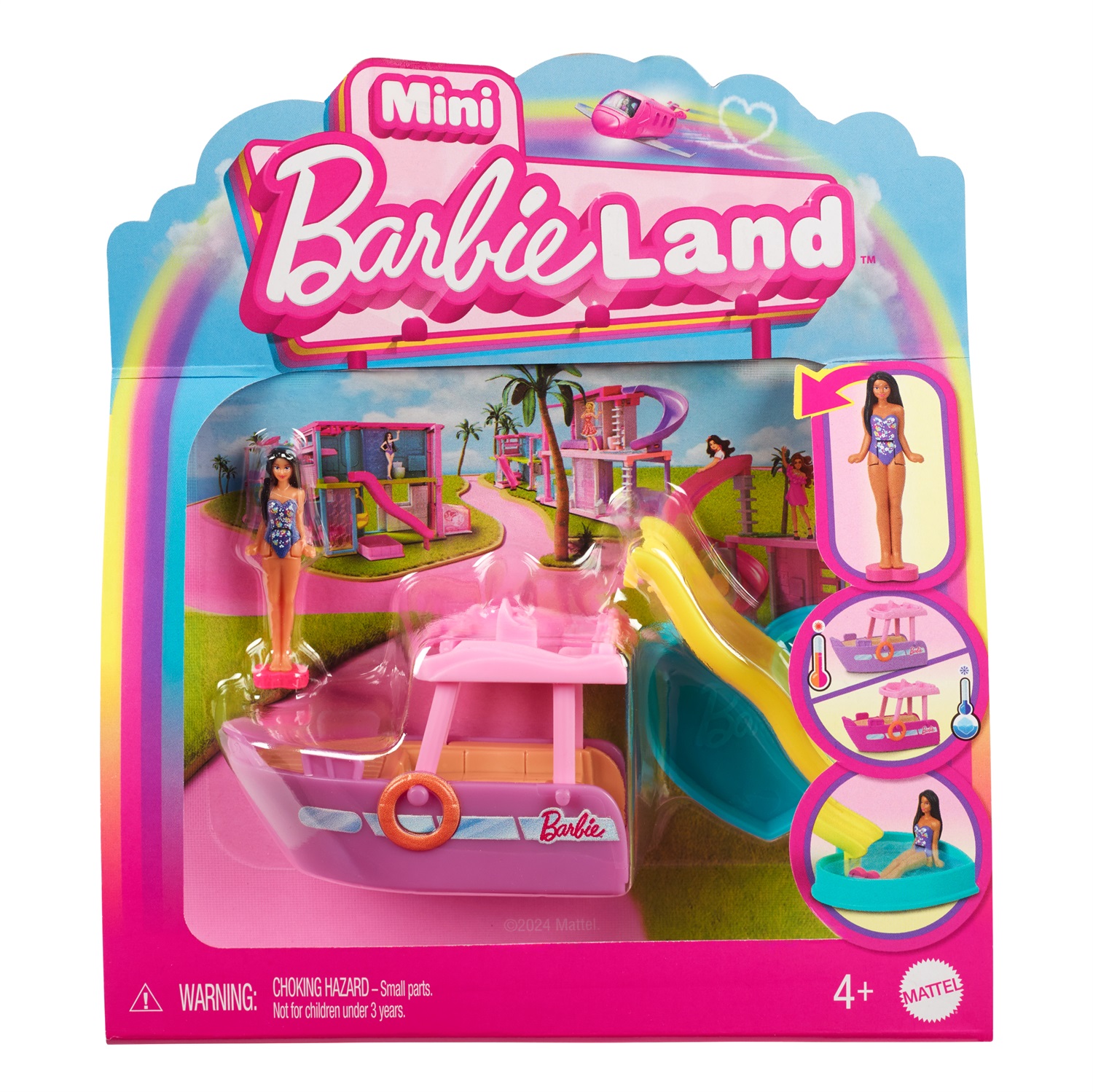 Mattel Barbie Mini Barbiland - Veicoli da sogno in miniatura assortiti