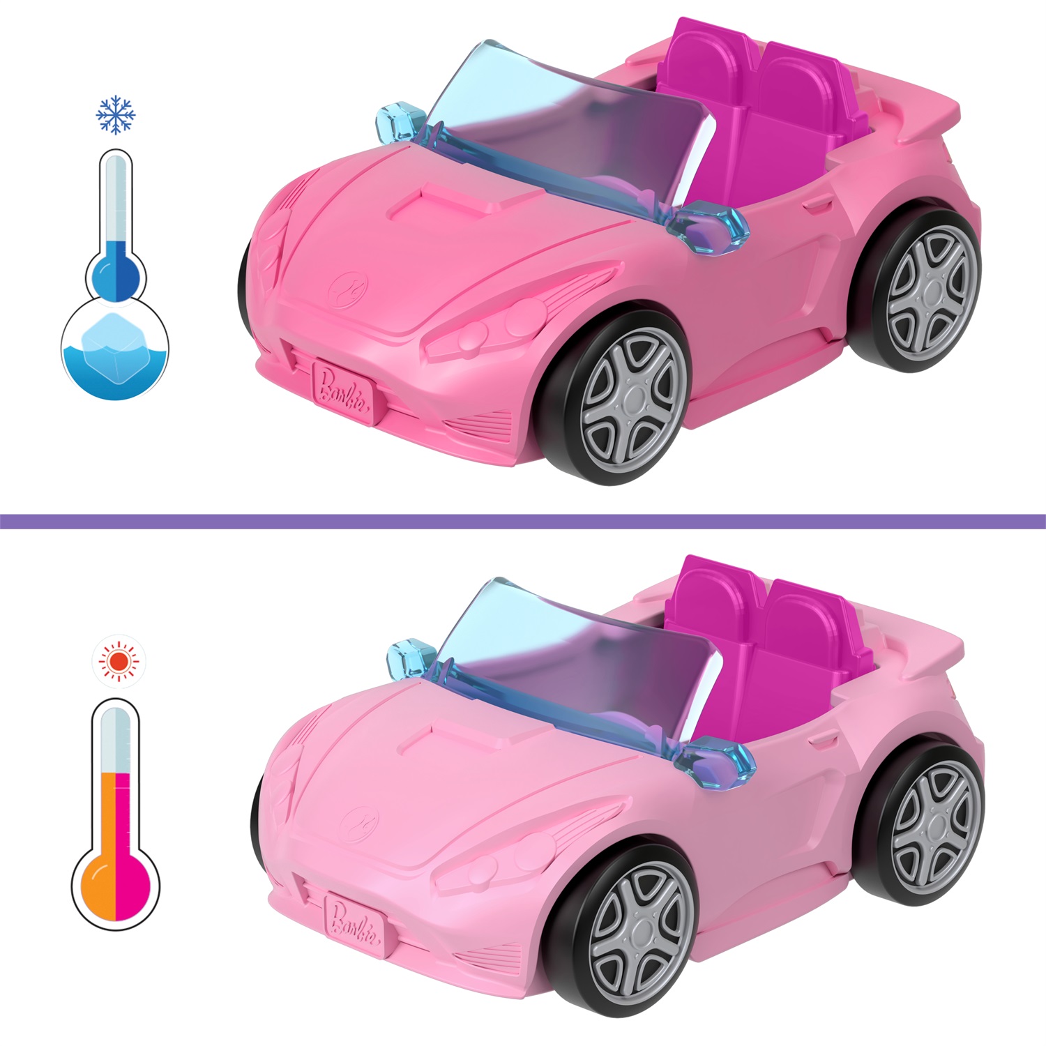 Mattel Barbie Mini Barbiland - Veicoli da sogno in miniatura assortiti