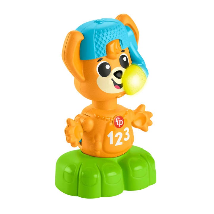 Fisher-Price Rino il Volpino Impariamo gli Opposti - Giocattolo Interattivo con Movimento, Luci Multicolore, Canzoni e Suoni per Bambini 9 Mesi