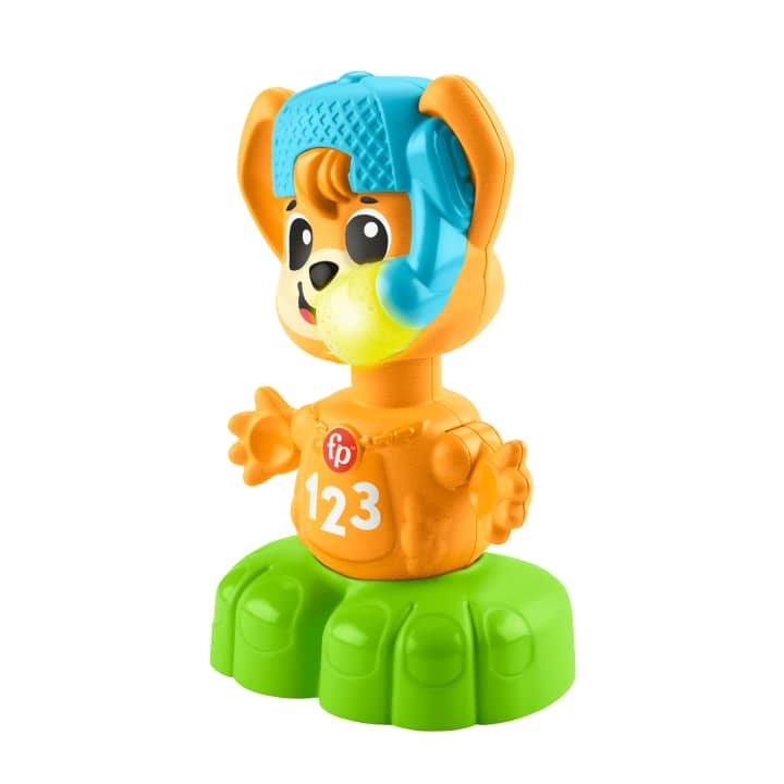 Fisher-Price Rino il Volpino Impariamo gli Opposti - Giocattolo Interattivo con Movimento, Luci Multicolore, Canzoni e Suoni per Bambini 9 Mesi
