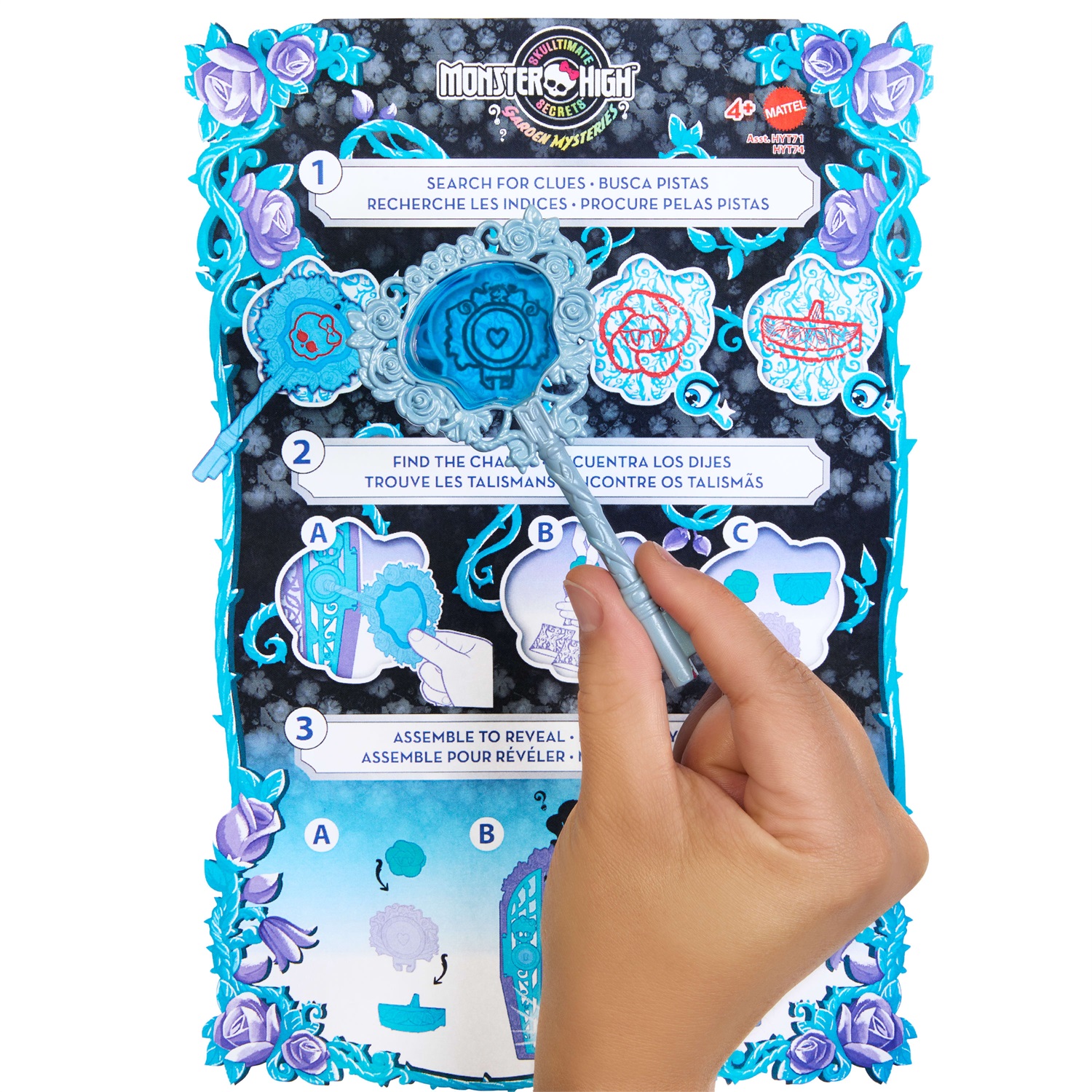 Monster High Segreti da Brivido - Set con Bambola Twyla e Guardaroba, 19 Accessori e Abiti Inclusi, Giocattolo per Bambini 4 Anni