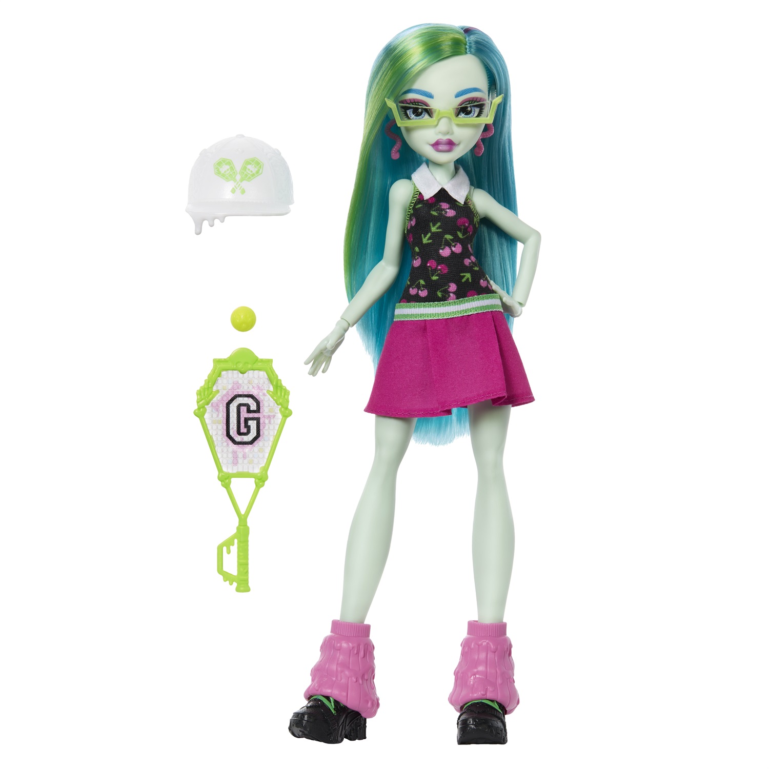 Monster High Buried Secrets - Bambola misteriosa a sorpresa con 5 accessori a tema, giocattolo per bambini 4 anni