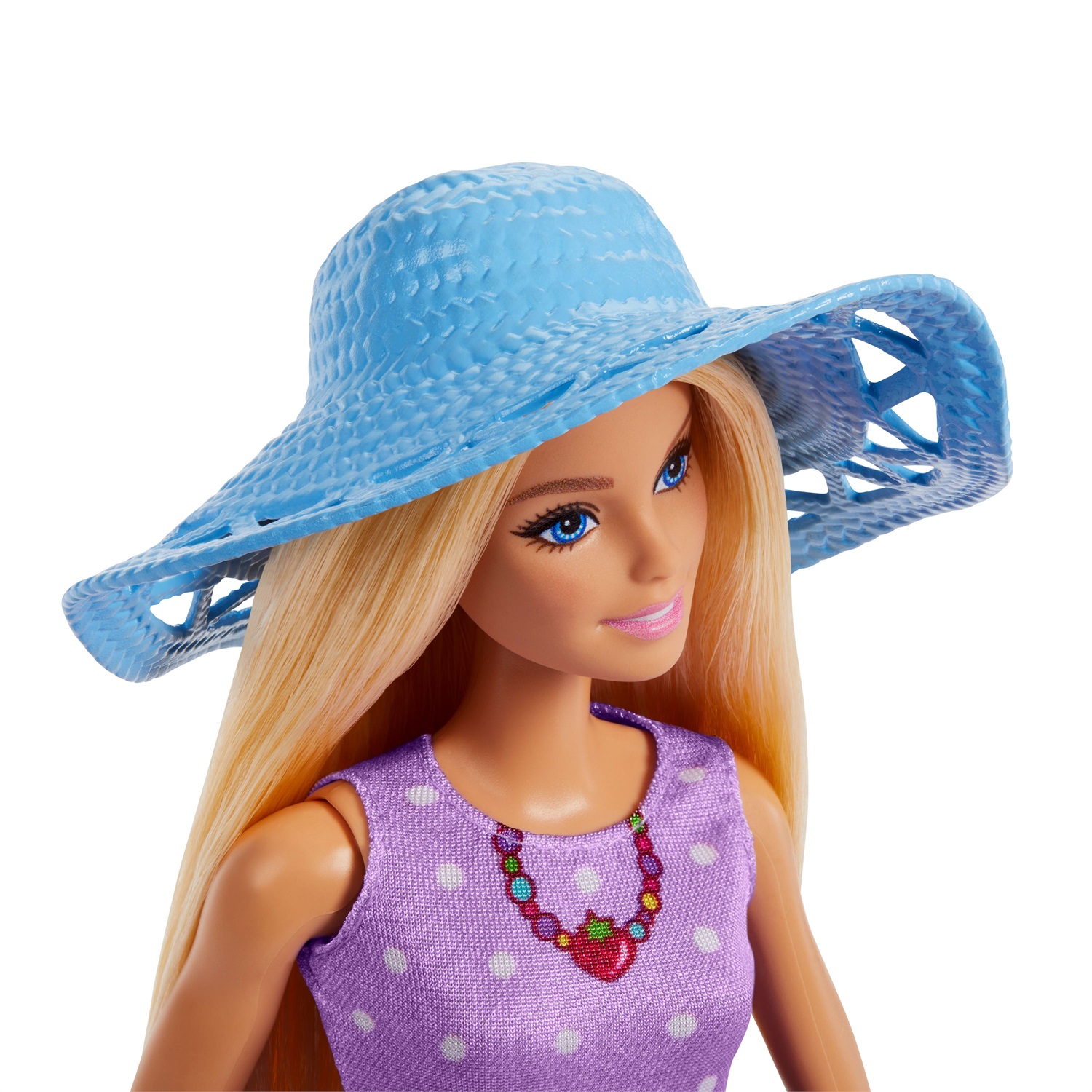 Barbie JBF43 - Set di Gioco Famiglia e Amici con Bambole Malibu e Chelsea, oltre 9 Accessori e Abiti a Tema Picnic, Giocattolo per Bambini 3 Anni