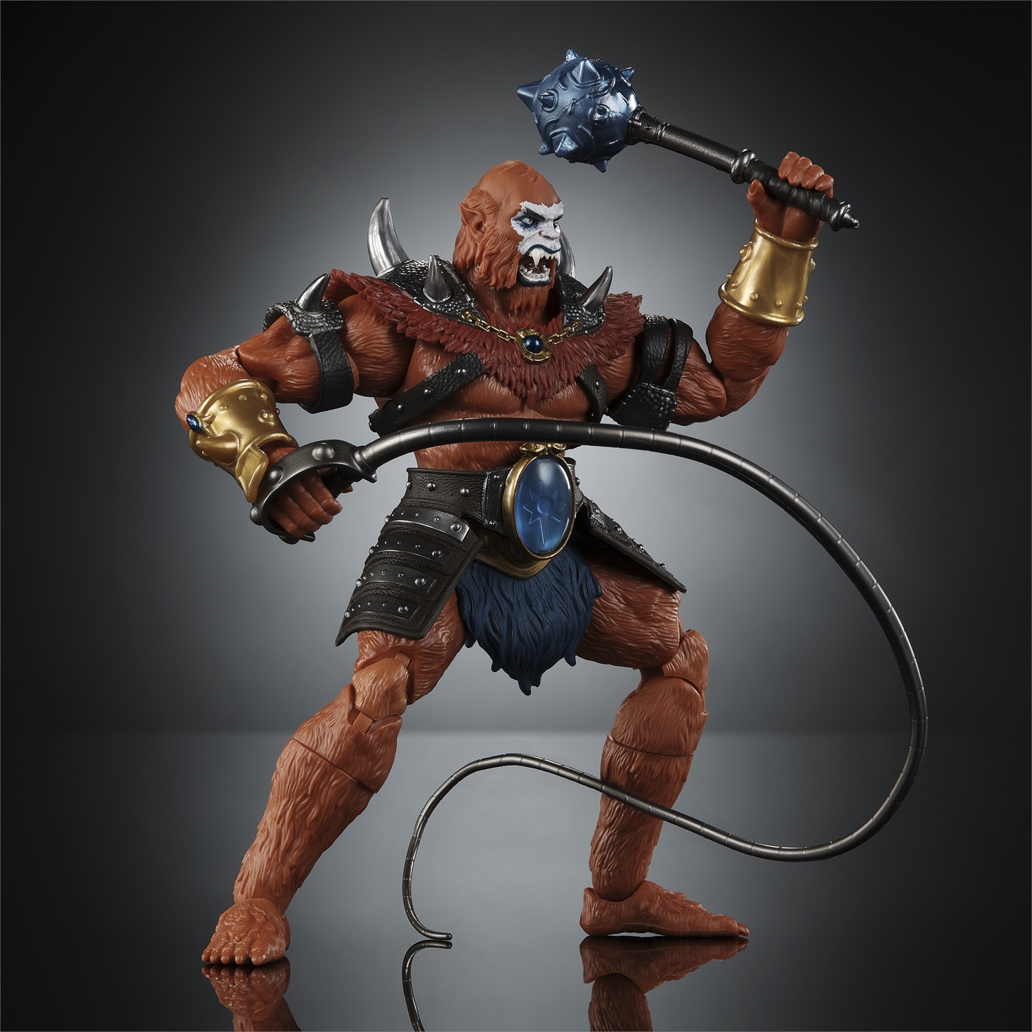 Masters of the Universe Masterverse - Beast-Man, action figure malvagia con 30 punti d'articolazione, 18 cm, per bambini 6 anni