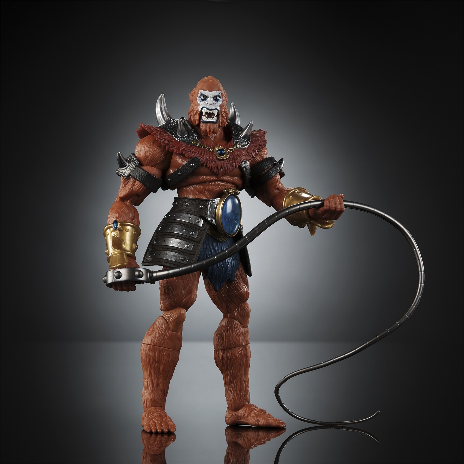 Masters of the Universe Masterverse - Beast-Man, action figure malvagia con 30 punti d'articolazione, 18 cm, per bambini 6 anni