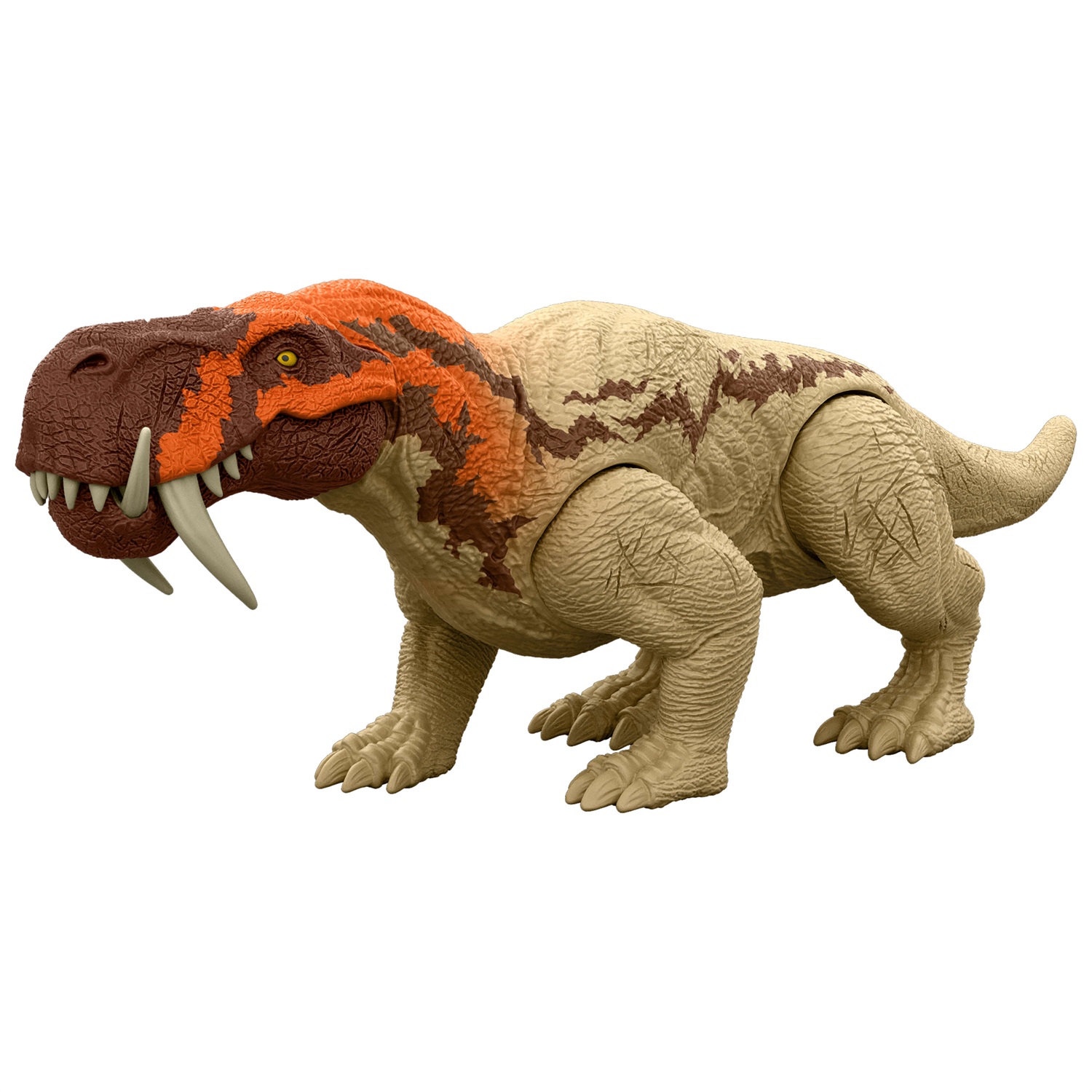 Jurassic World: Figura Inostrancevia Alta 20 cm con Arti Mobili e Mosse di Attacco Realistiche