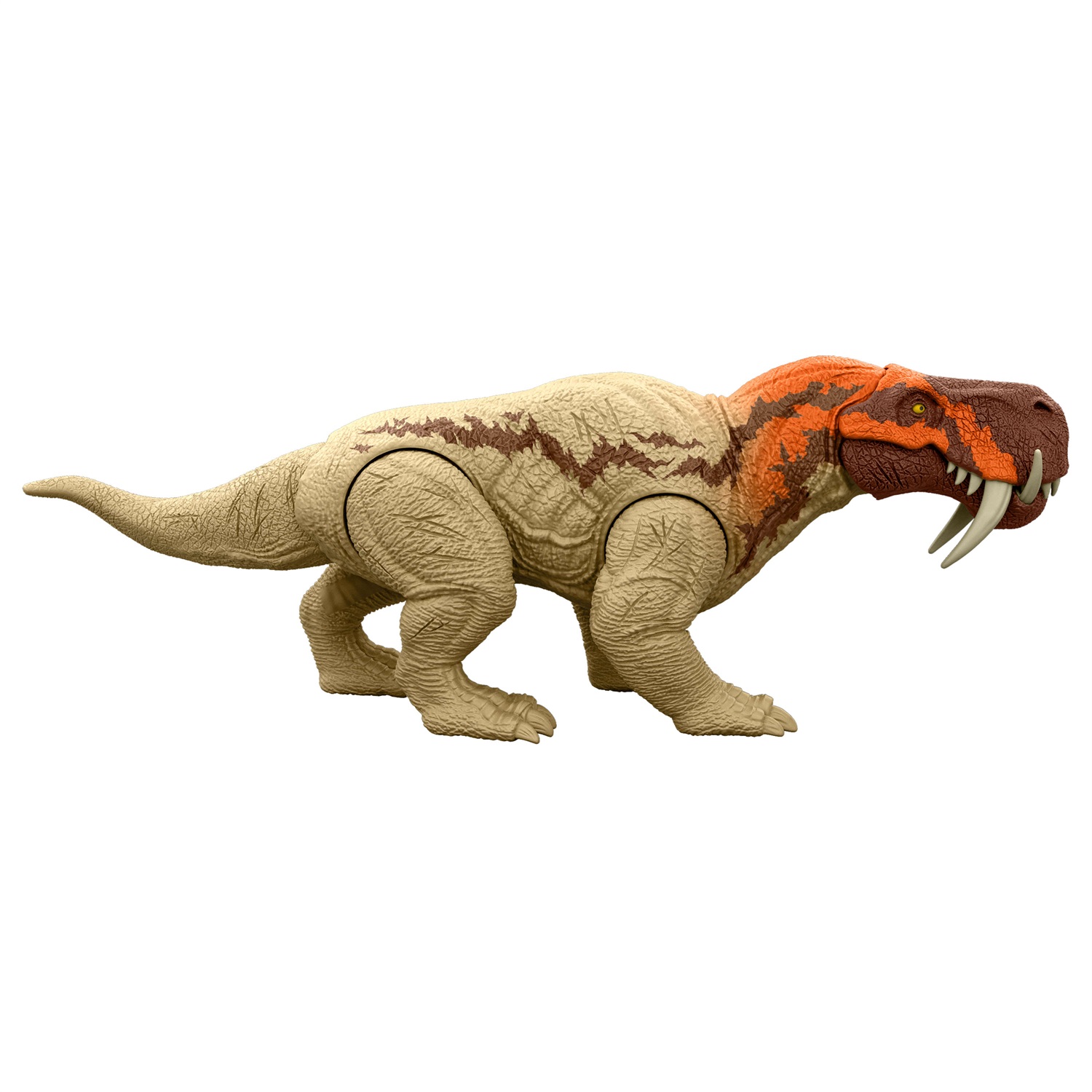 Jurassic World: Figura Inostrancevia Alta 20 cm con Arti Mobili e Mosse di Attacco Realistiche