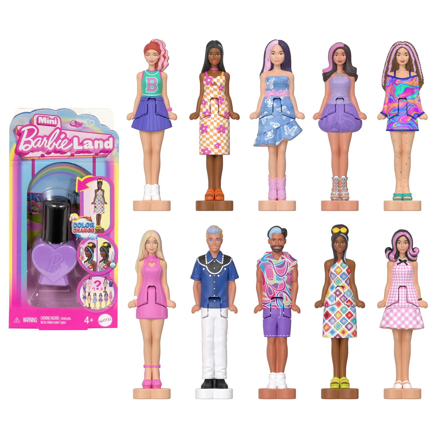 Barbie Mini BarbieLand - Bambola Fashionista in Contenitore a Sorpresa