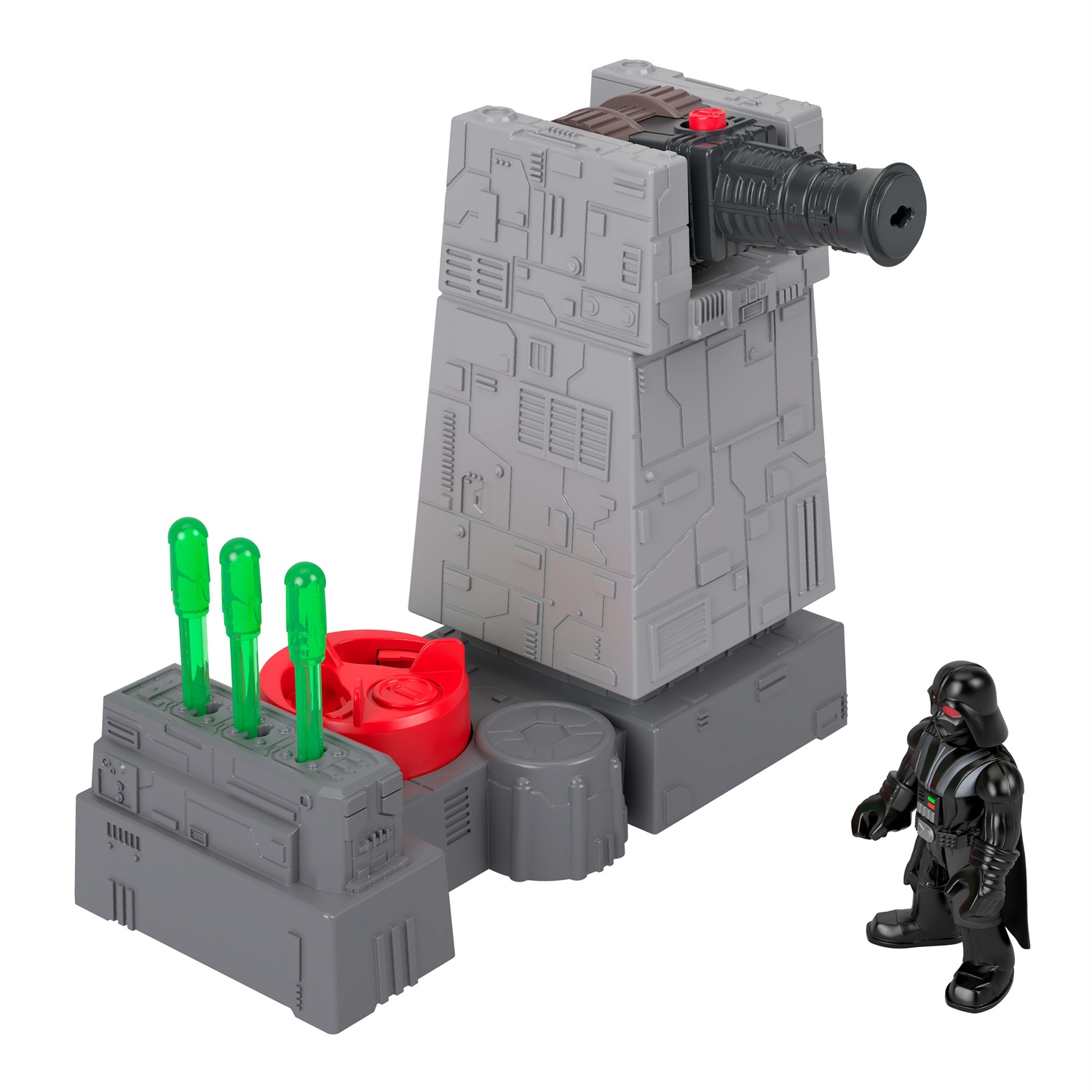 Fisher-Price Imaginext Torre della Morte Nera Star Wars con chiave di Darth Vader per bambini dai 3 anni
