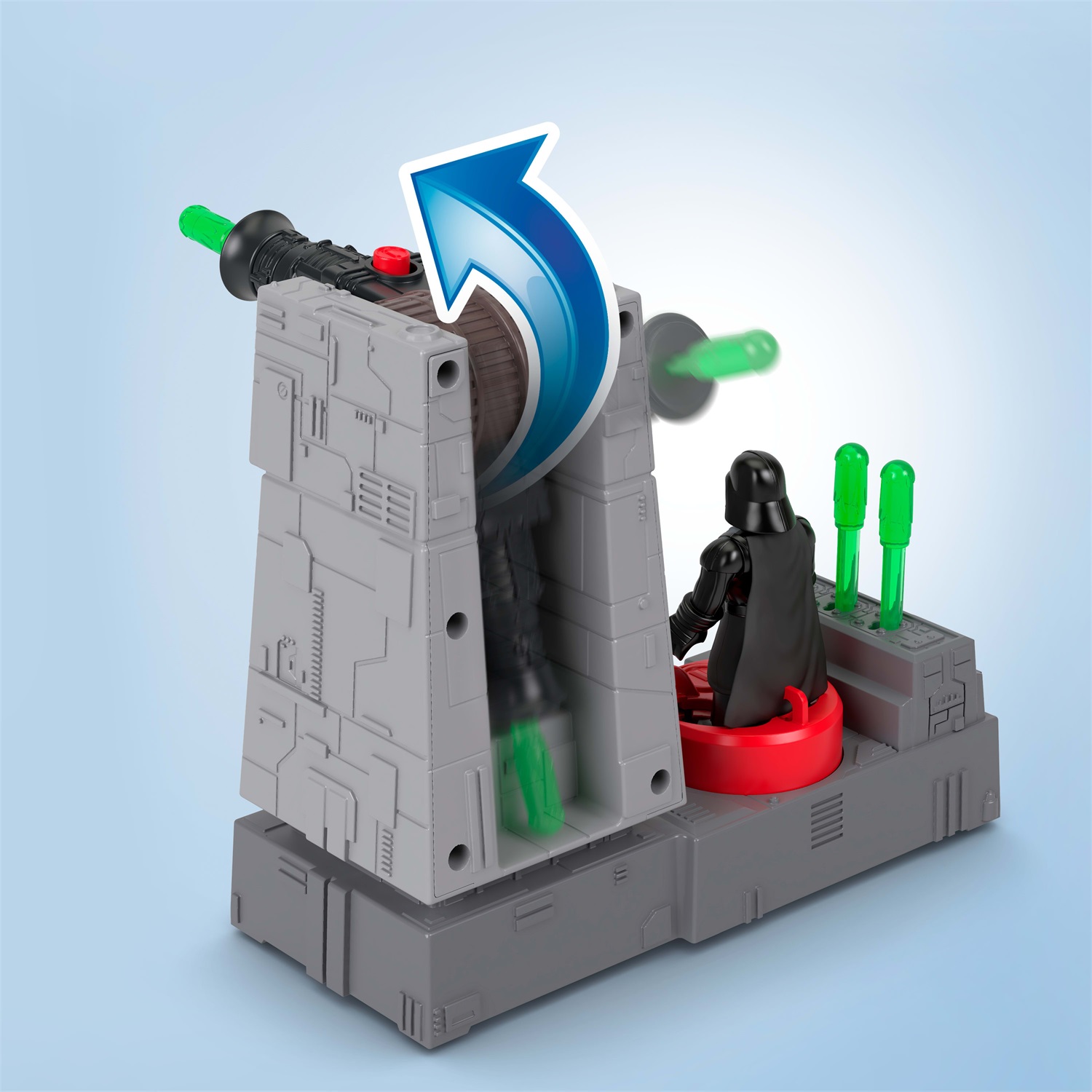 Fisher-Price Imaginext Torre della Morte Nera Star Wars con chiave di Darth Vader per bambini dai 3 anni