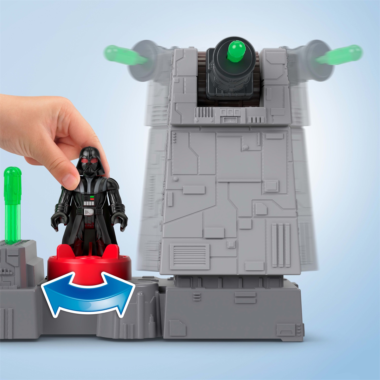 Fisher-Price Imaginext Torre della Morte Nera Star Wars con chiave di Darth Vader per bambini dai 3 anni