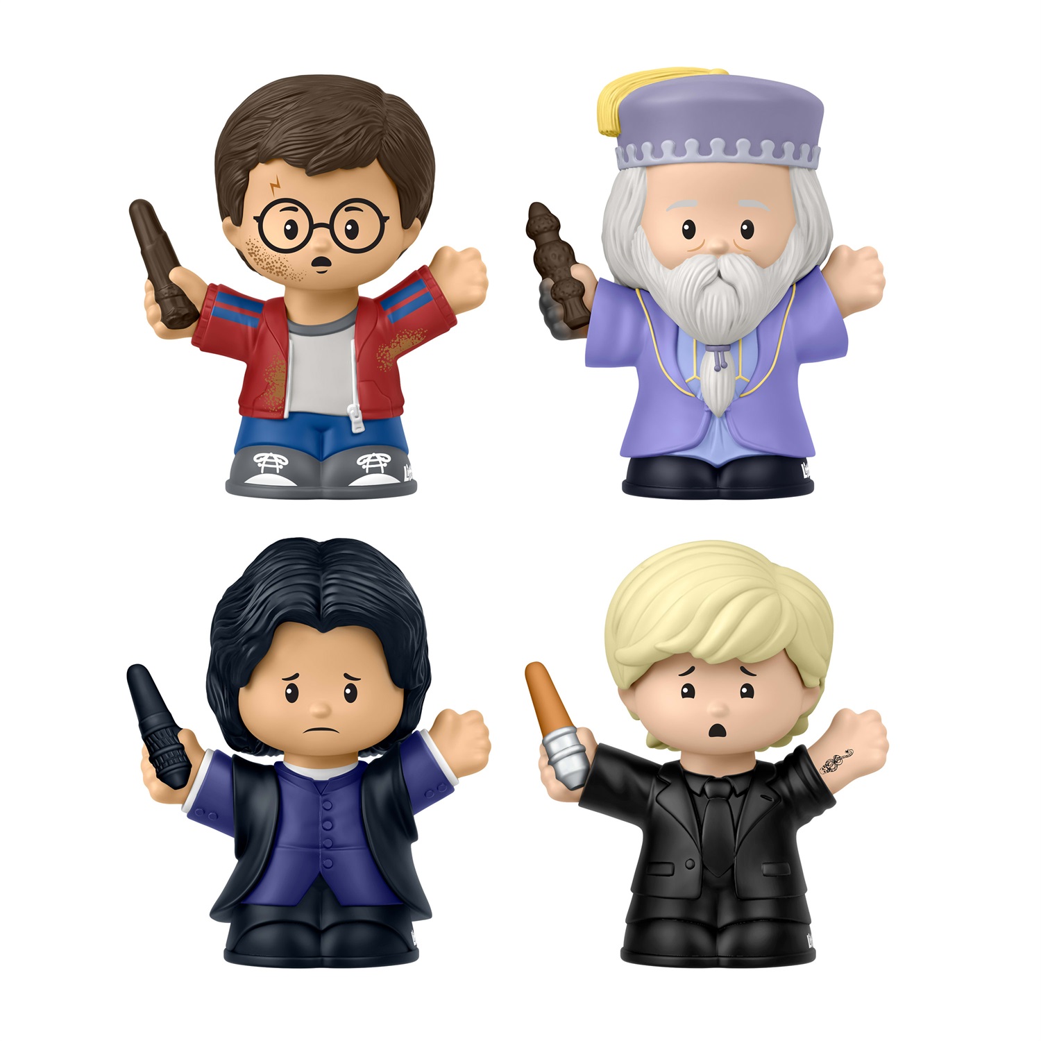 Little People Collector - Set di 4 Personaggi Harry Potter e il Principe Mezzosangue in Edizione Speciale