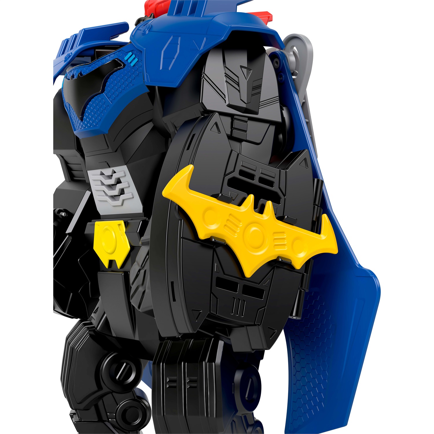 Imaginext DC Super Friends - Robot Volante di Batman con luci e suoni, 36 cm, personaggio e accessori inclusi