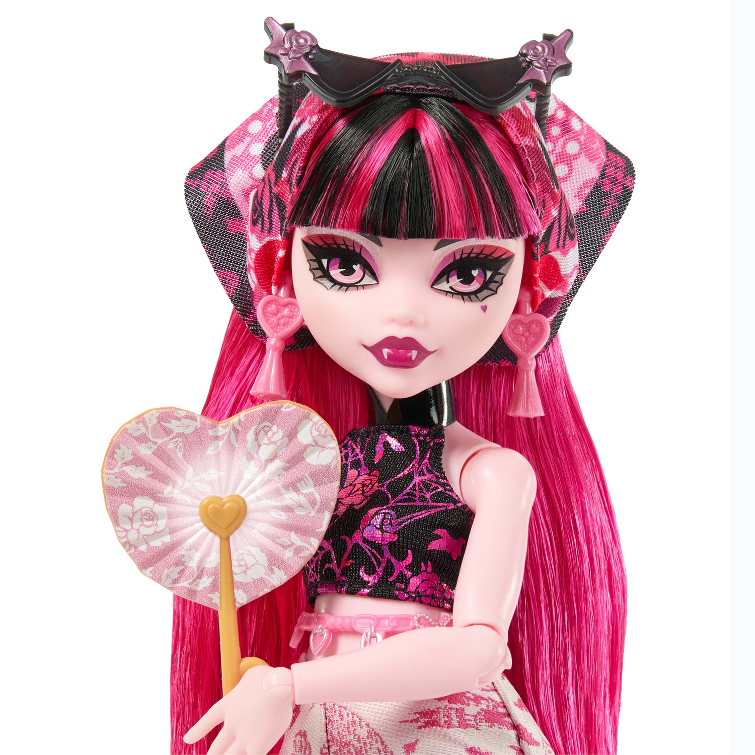 Monster High Segreti da Brivido - Draculaura con Valigia e 19 Sorprese, Set per Bambini 4 Anni
