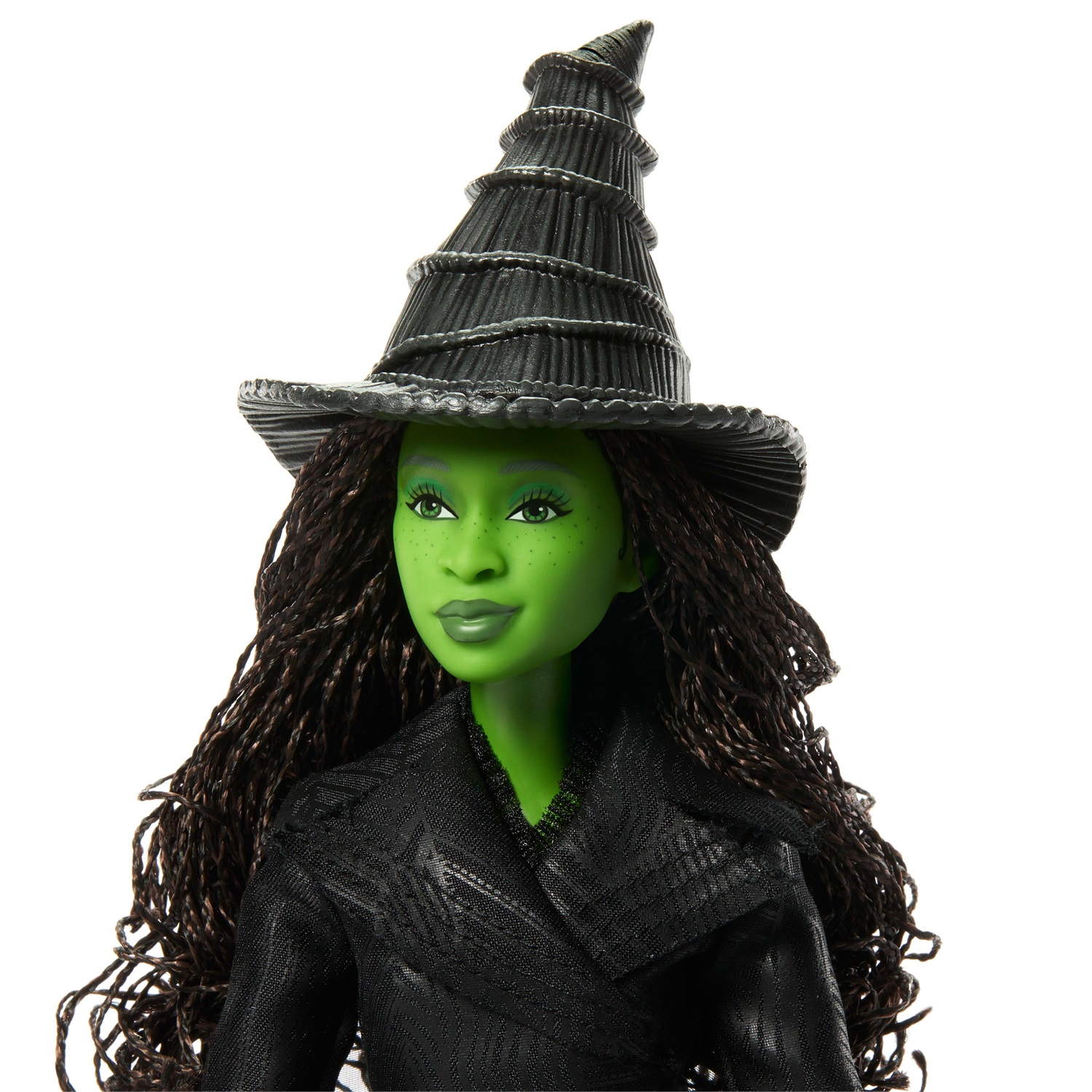 Mattel Elphaba Deluxe Fashion Doll - Bambola ispirata a Wicked con abito rimovibile e 4 accessori, 6 anni, JFM12