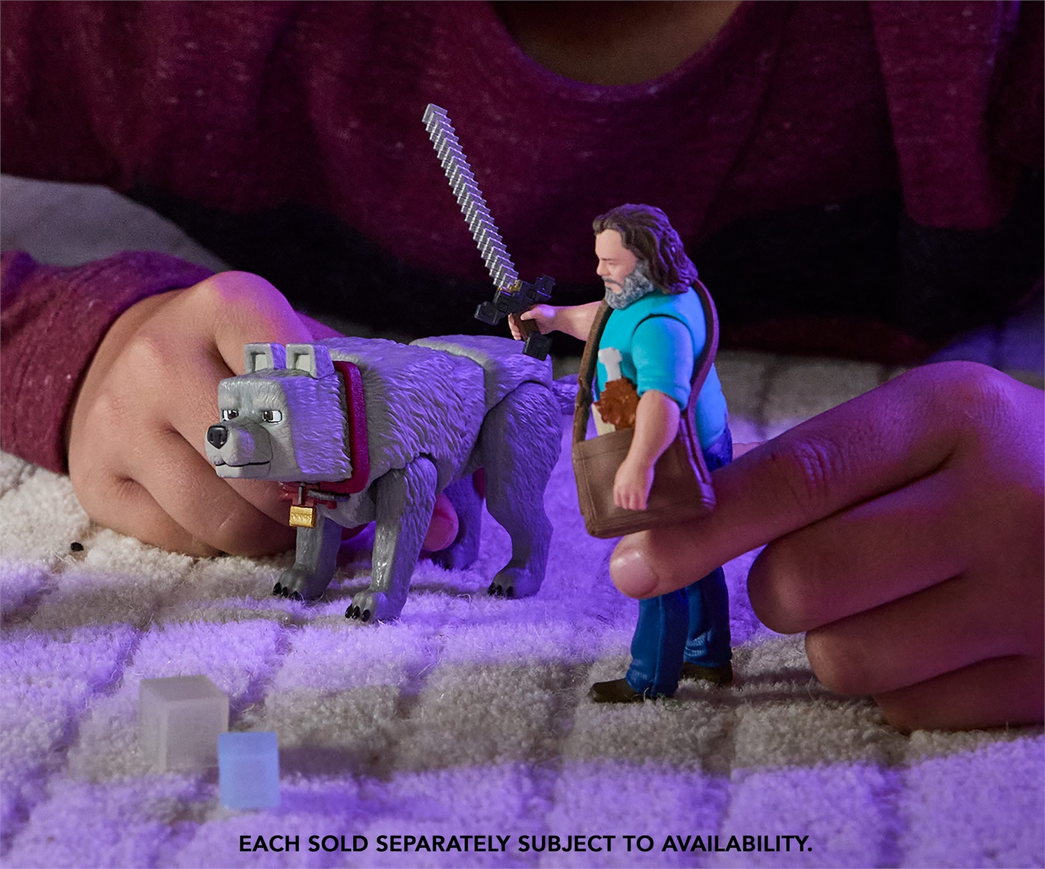 Mattel Minecraft - Action Figure Steve da Collezione con Accessori Inclusi, Alta 10 cm, Ispirata al Film e Videogioco, Giocattolo per Bambini 6 anni, JFR57