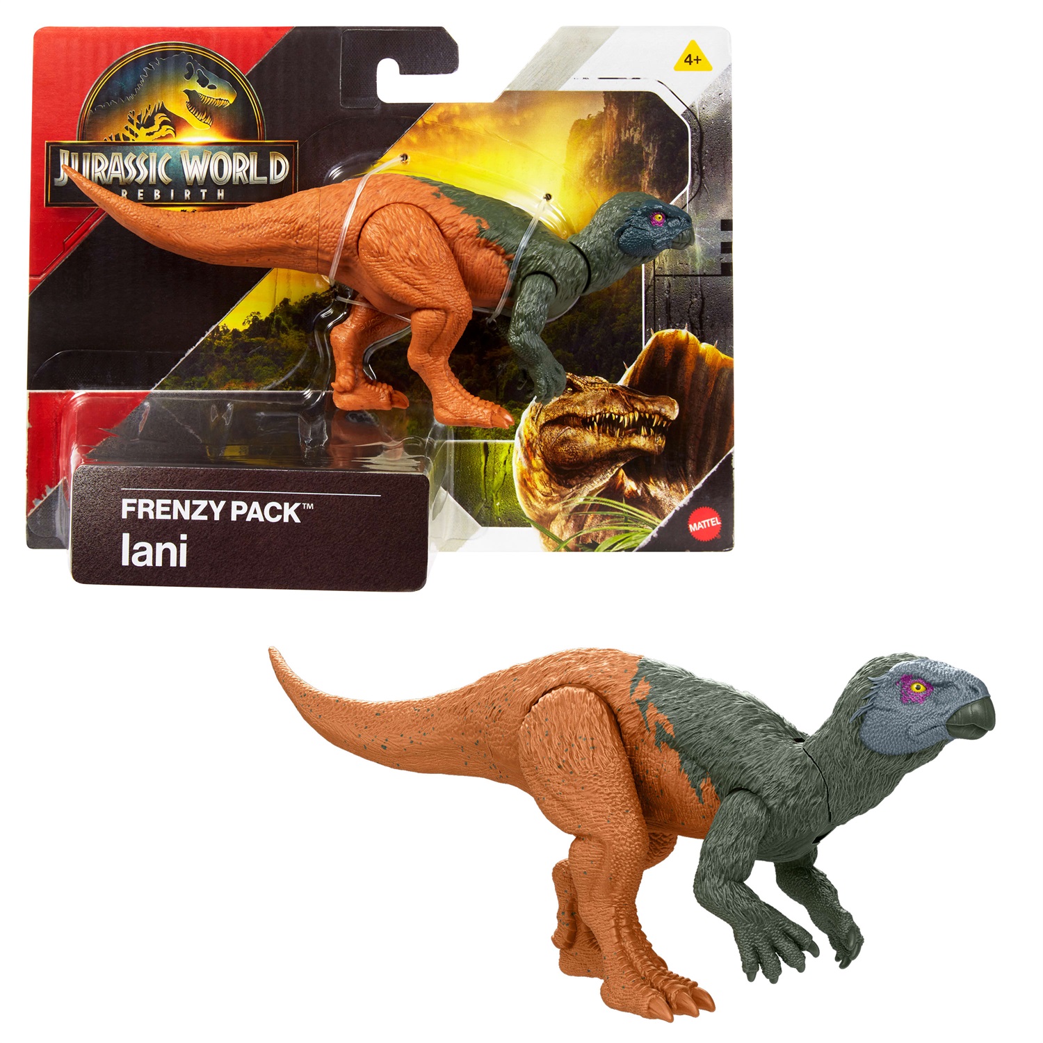 Mattel Jurassic World JGB72 Action Figure - Rebirth Dinosauro Giocattolo