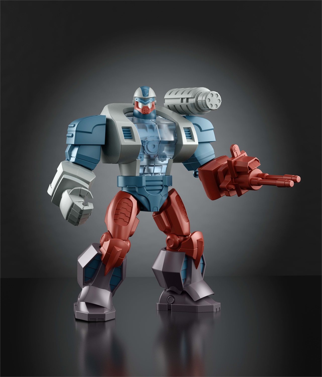 Mattel Roboto Deluxe - Action Figure Masters of the Universe Origins, design dettagliato con gambe meccaniche, ispirato alla serie TV MOTU anni '80