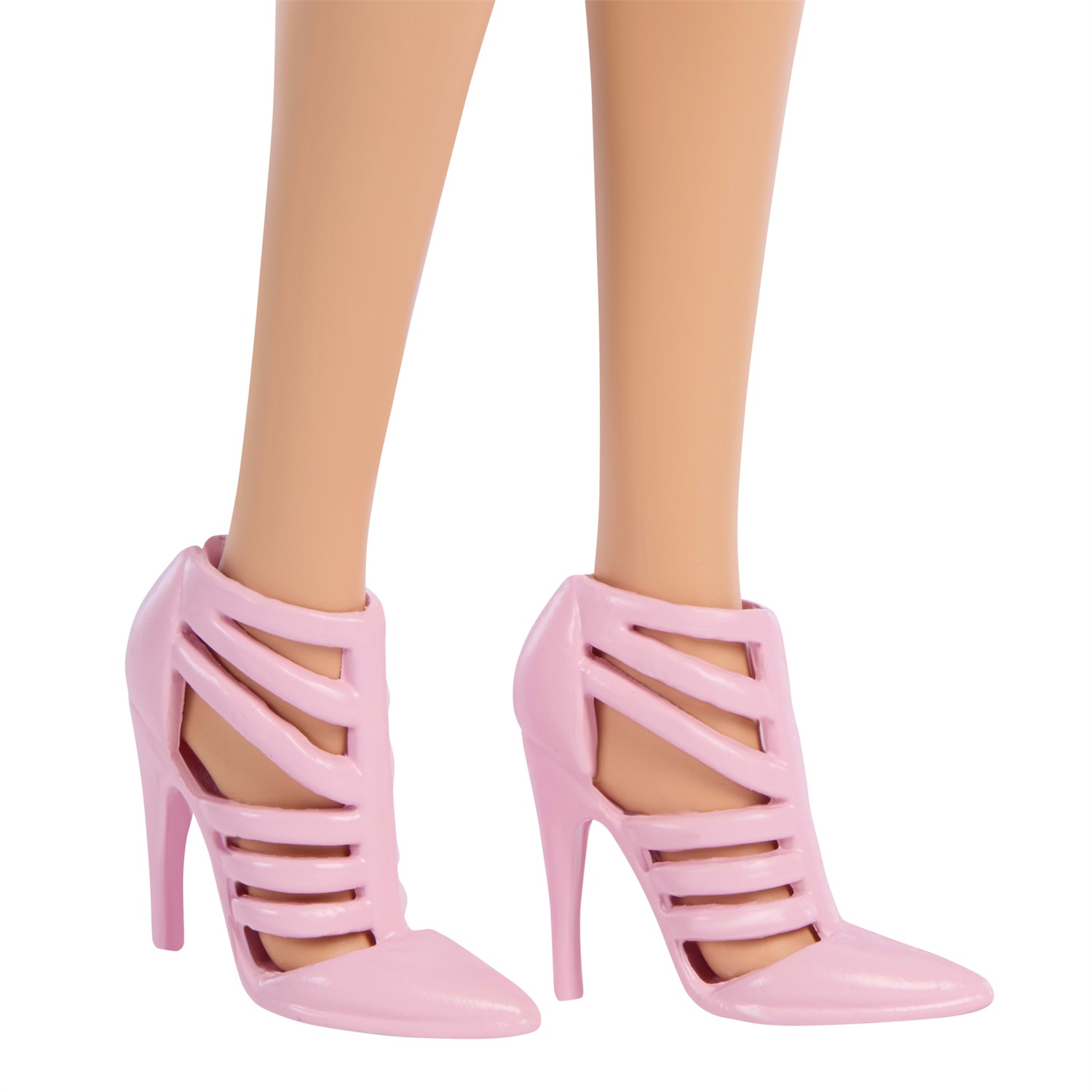 Barbie Deluxe Style n. 9 - Bambola Bionda con Outfit Denim Rosa, Giacca e Gonna Coordinate, Accessori Inclusi, 4 Anni, JJN69