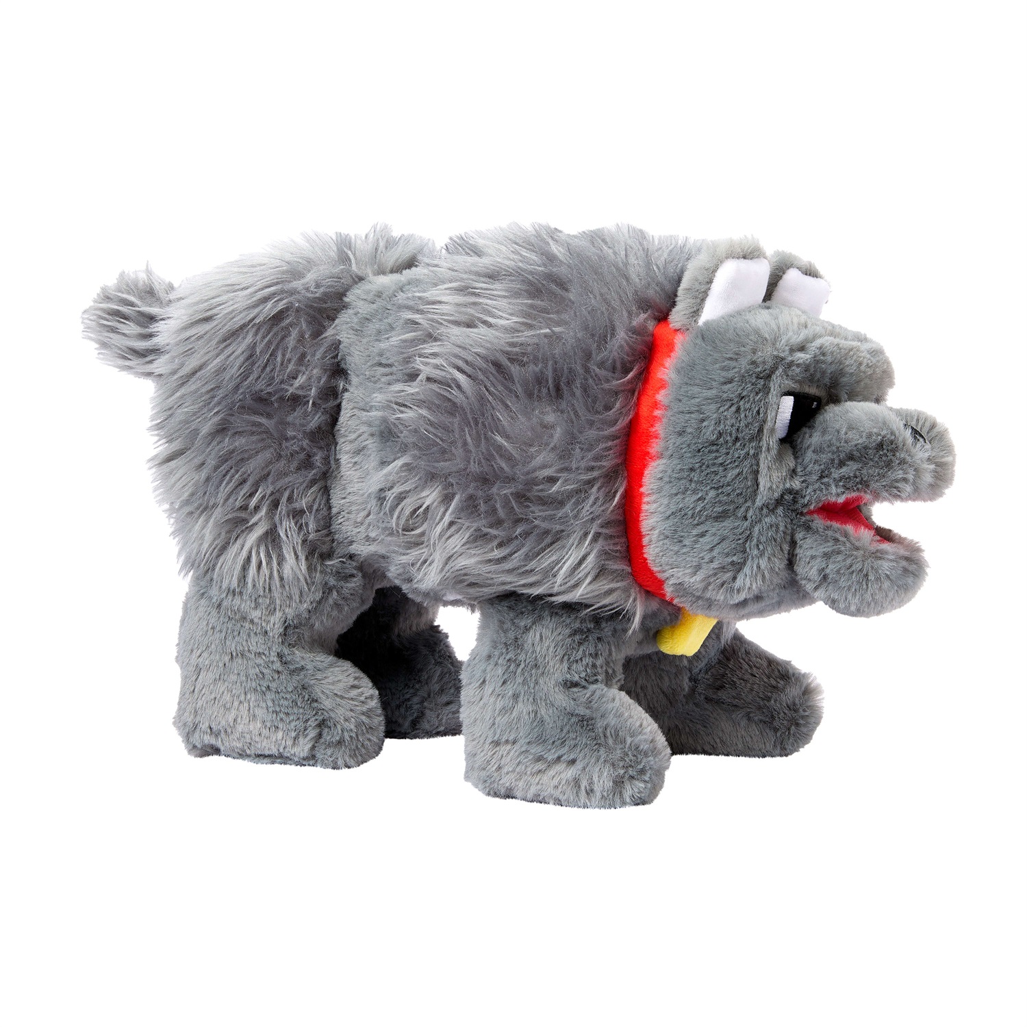 Mattel Peluche Minecraft Wolf 20 cm - Giocattolo Morbido e Collezionabile