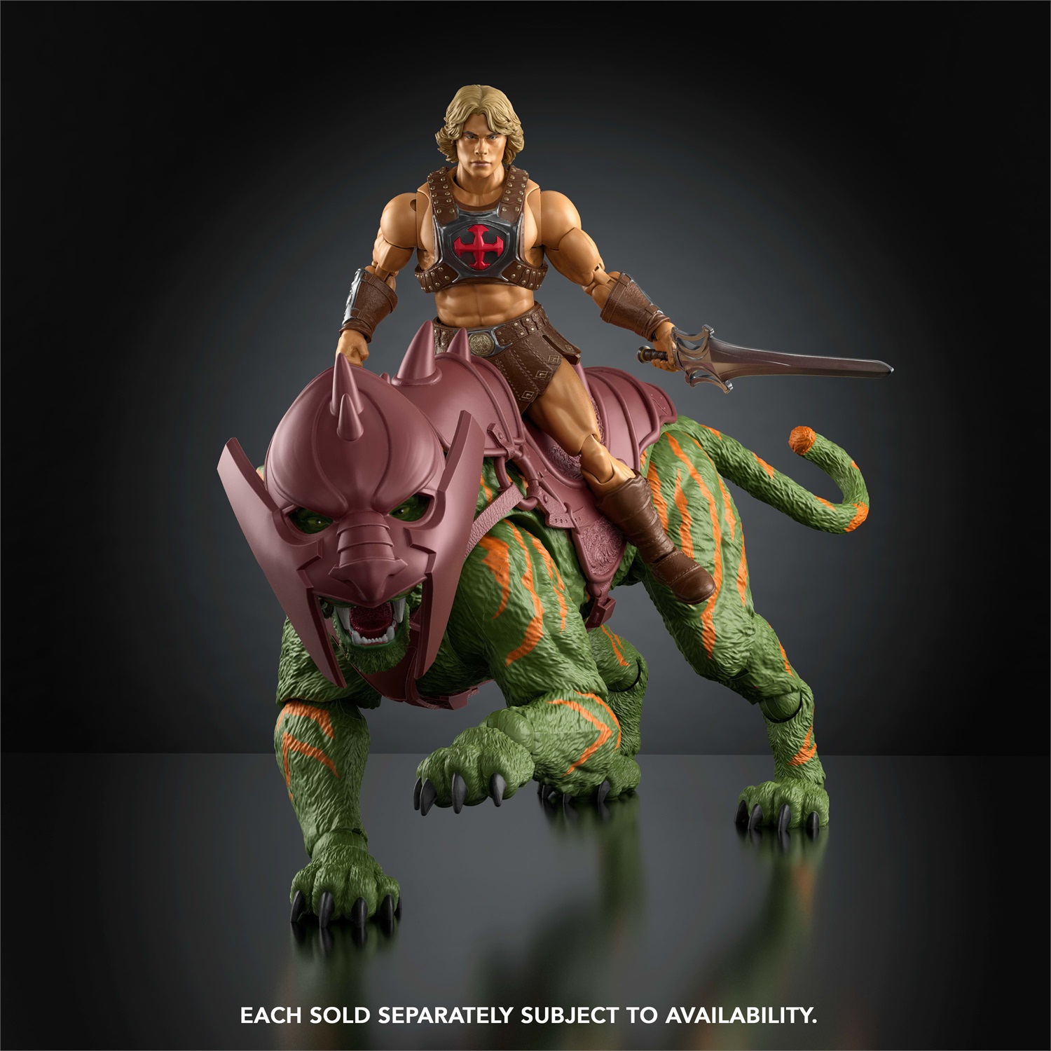 Mattel Masters of the Universe Chronicles - Gatto da Battaglia, action figure 17 cm ispirata al film del 2026