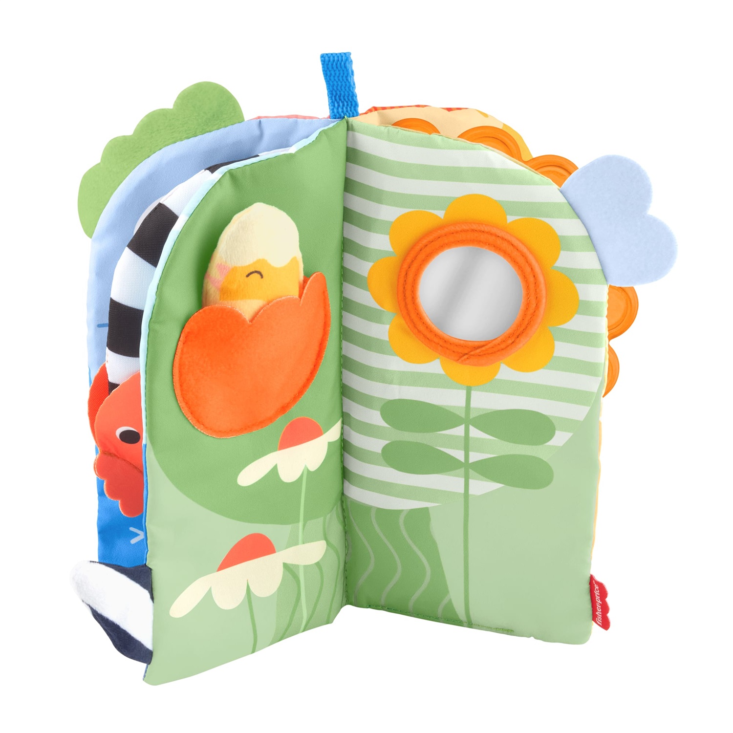 Fisher-Price Libricino Sensoriale Stagioni - Giocattolo Educativo Morbido con Personaggi Simpatici