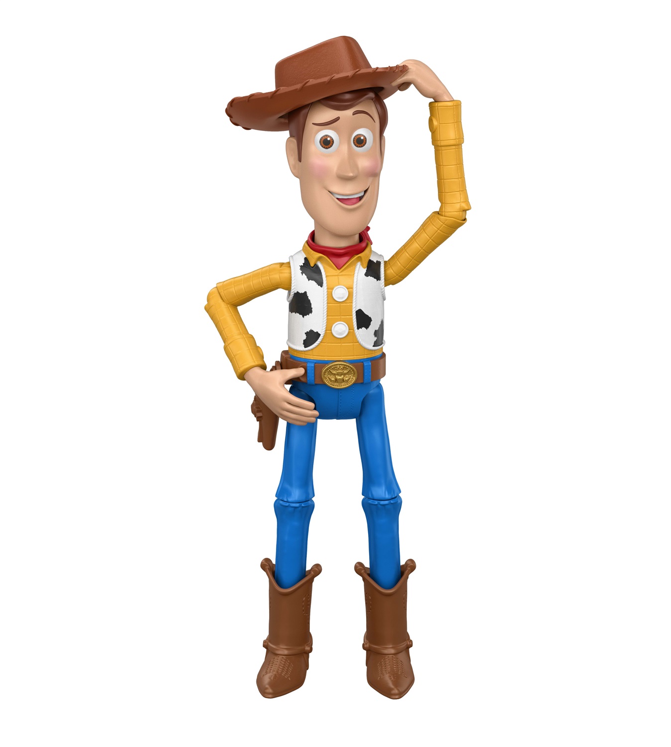 Mattel Woody Toy Story 5 - Action Figure 30cm con 14 Articolazioni Mobili e Funzione di Saluto