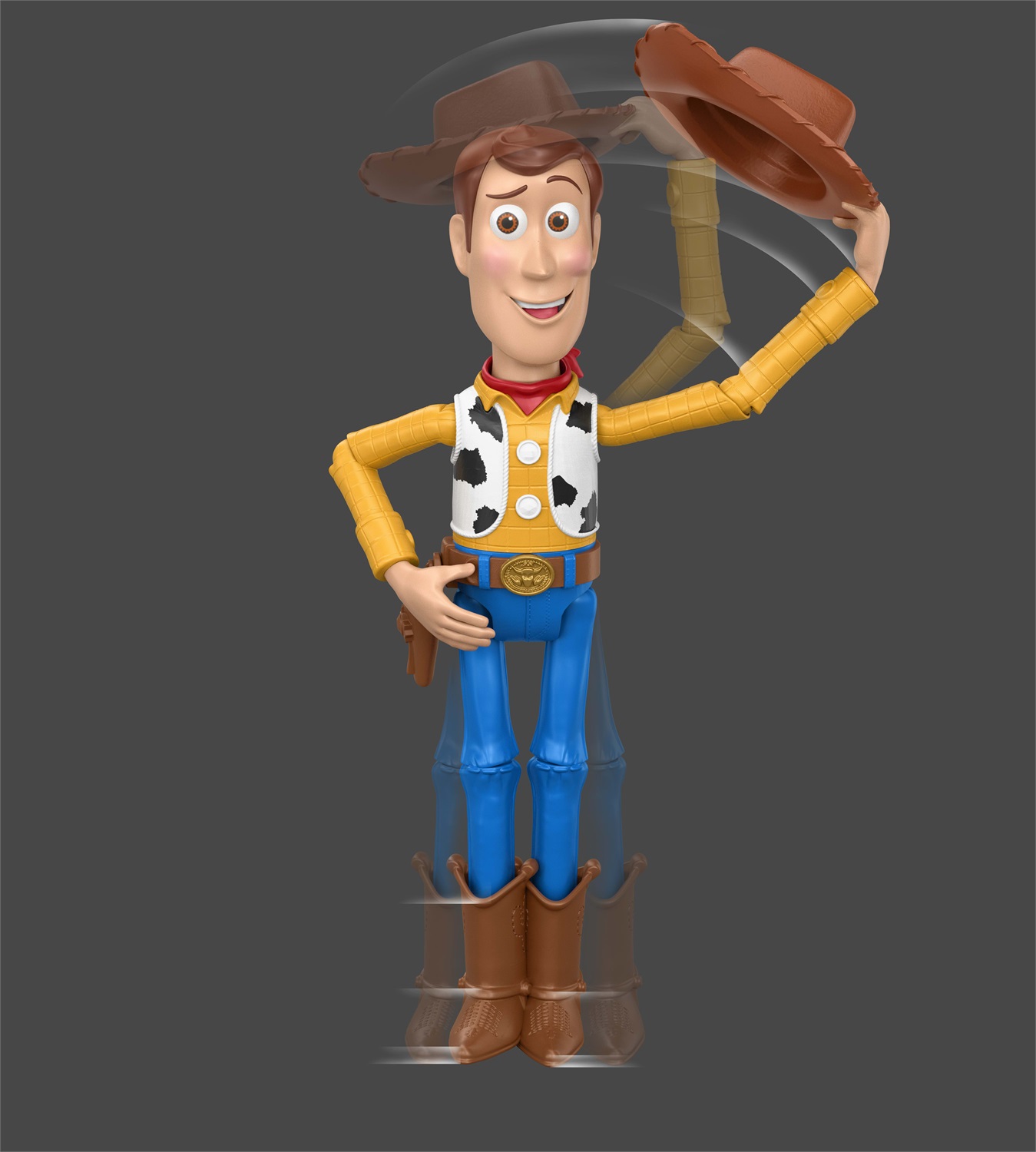 Mattel Woody Toy Story 5 - Action Figure 30cm con 14 Articolazioni Mobili e Funzione di Saluto
