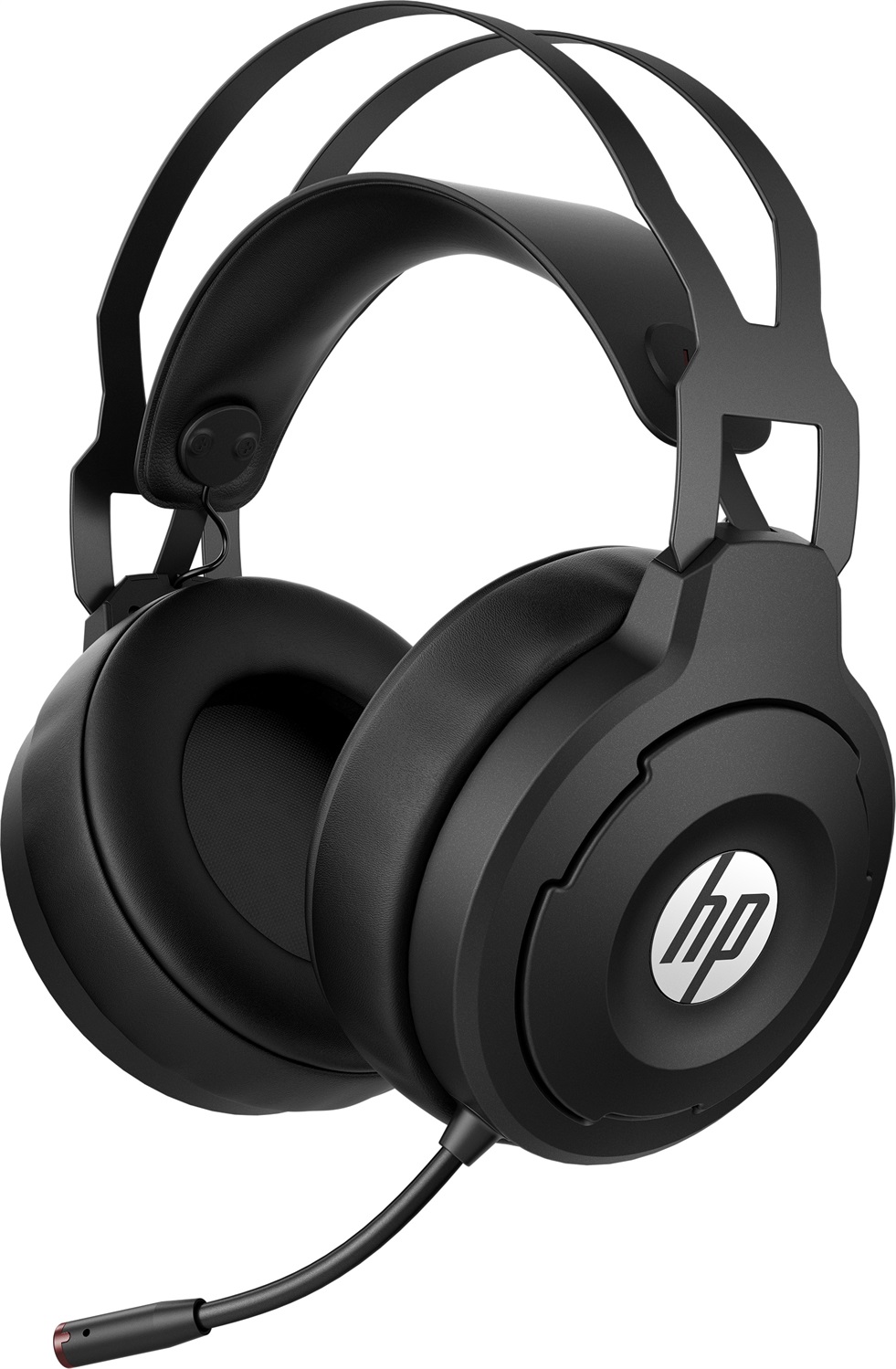 HP X1000 Wireless Gaming Headset - Cuffie Gaming con Autonomia fino a 20 ore, Audio Virtual Surround 7.1, Microfono Flessibile e LED Rosso
