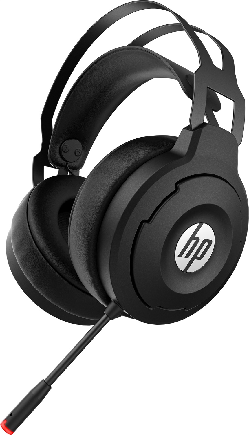HP X1000 Wireless Gaming Headset - Cuffie Gaming con Autonomia fino a 20 ore, Audio Virtual Surround 7.1, Microfono Flessibile e LED Rosso