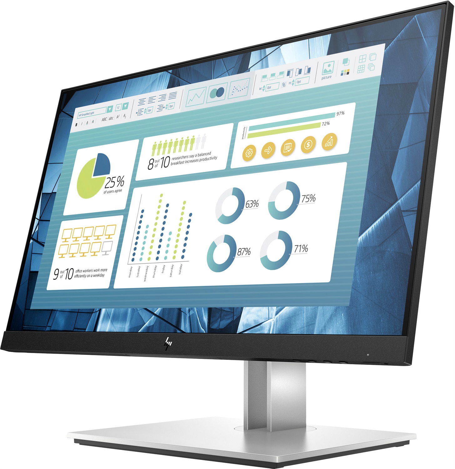 HP E-Series E22 G4 Monitor 21.5