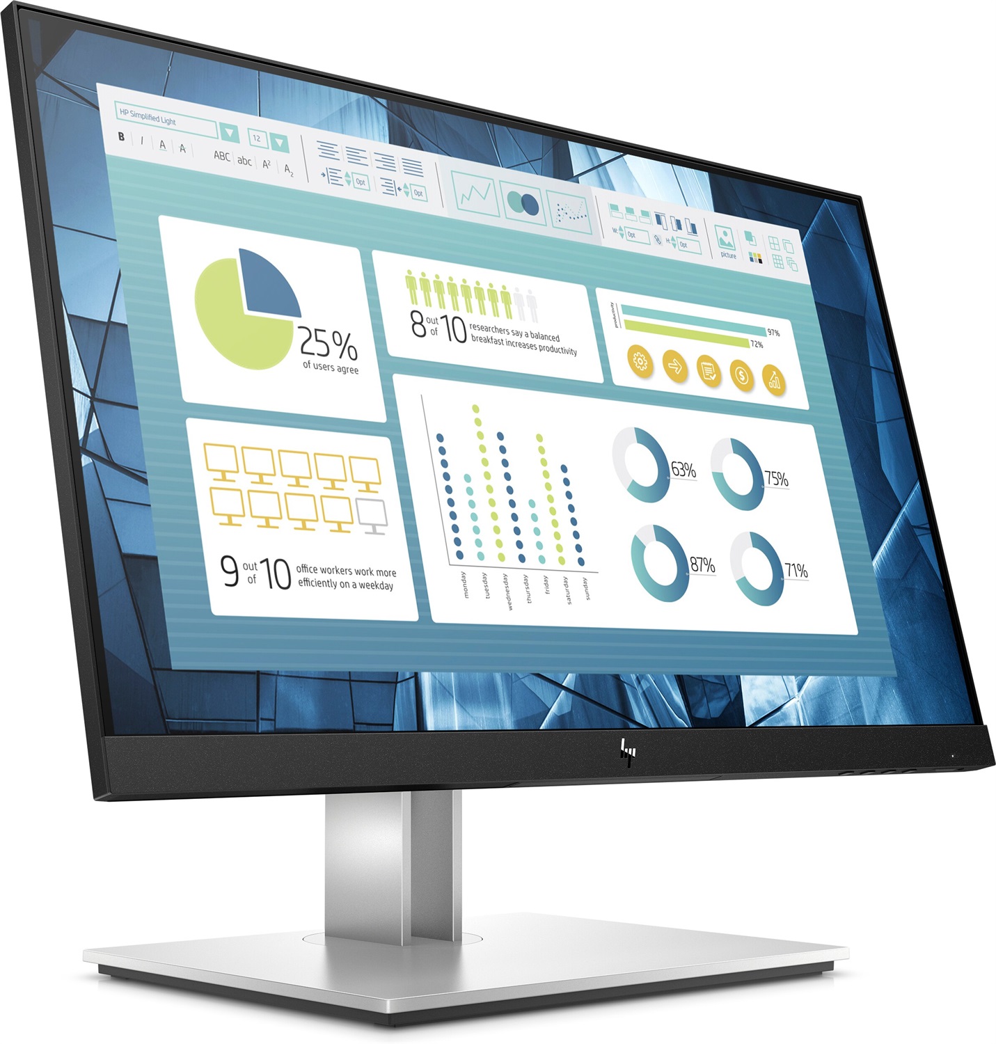 HP E-Series E22 G4 Monitor 21.5