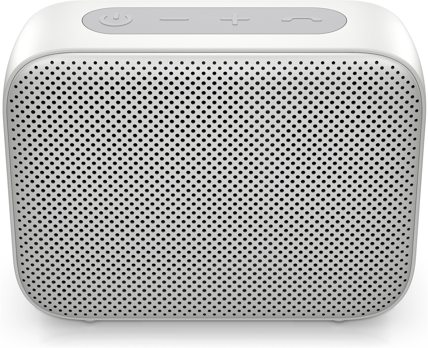 HP 350 Bluetooth Speaker - Altoparlante Portatile Argento con Microfono, Bluetooth 5, AUX 3.5 mm, Ricarica USB-C, Resistente ad Acqua e Polvere