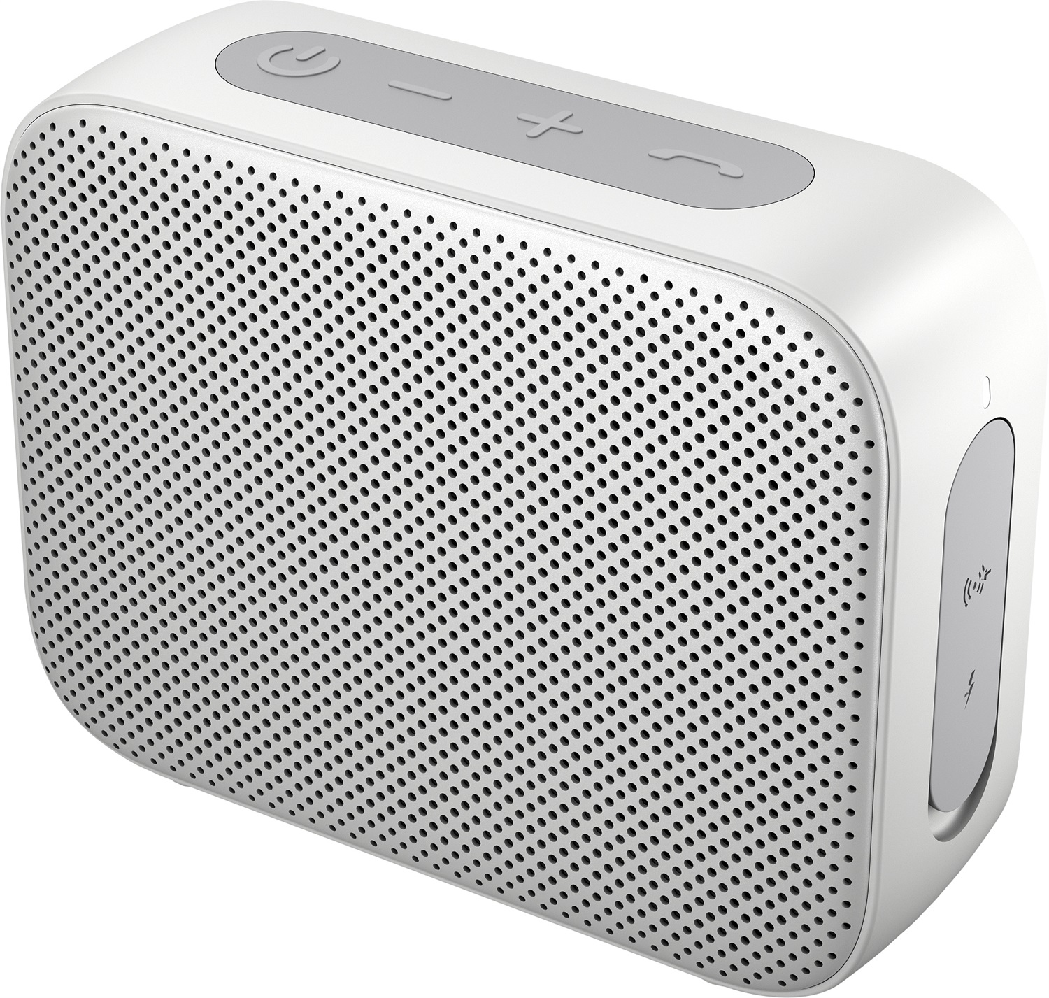 HP 350 Bluetooth Speaker - Altoparlante Portatile Argento con Microfono, Bluetooth 5, AUX 3.5 mm, Ricarica USB-C, Resistente ad Acqua e Polvere