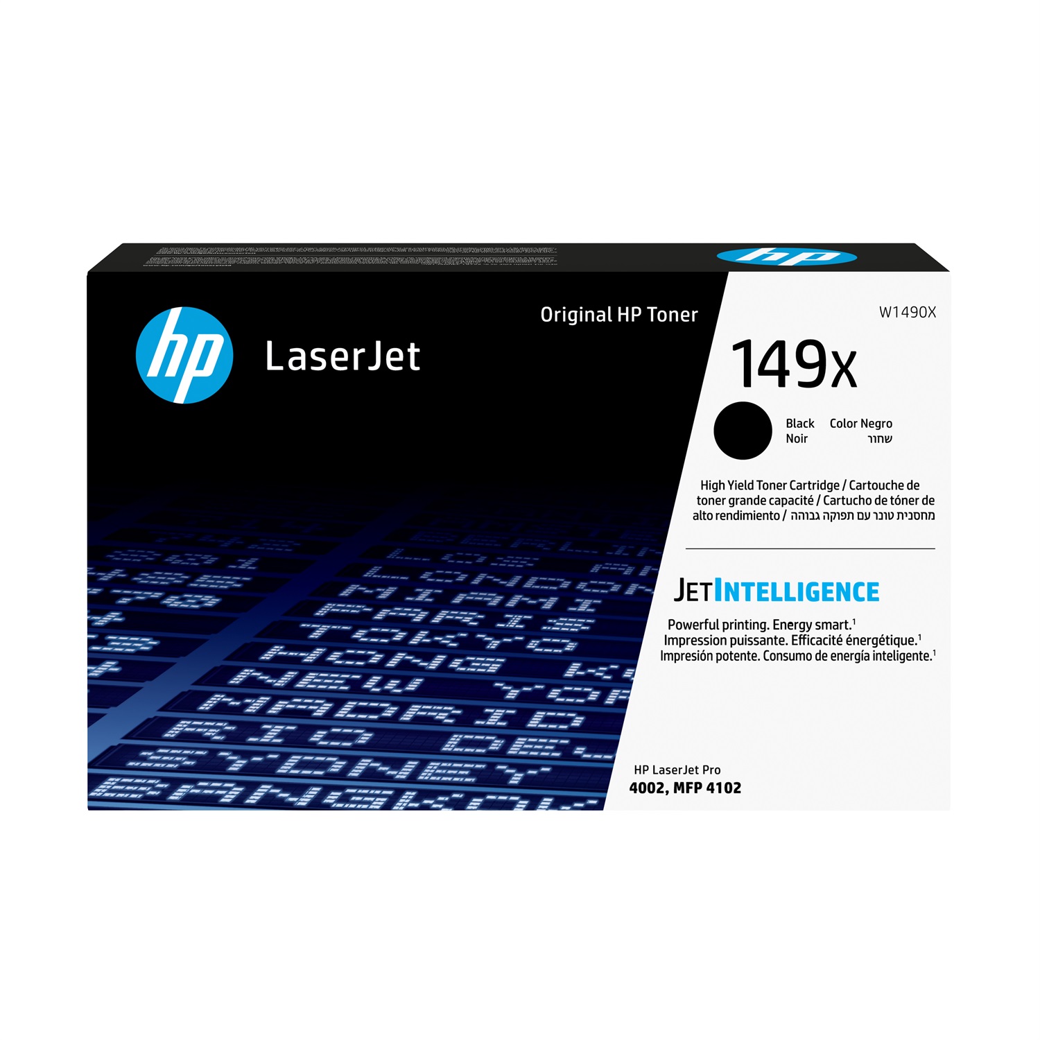 HP Cartuccia toner nero originale LaserJet 149X W1490X - Alta capacità, 9500 pagine, compatibile con LaserJet Pro