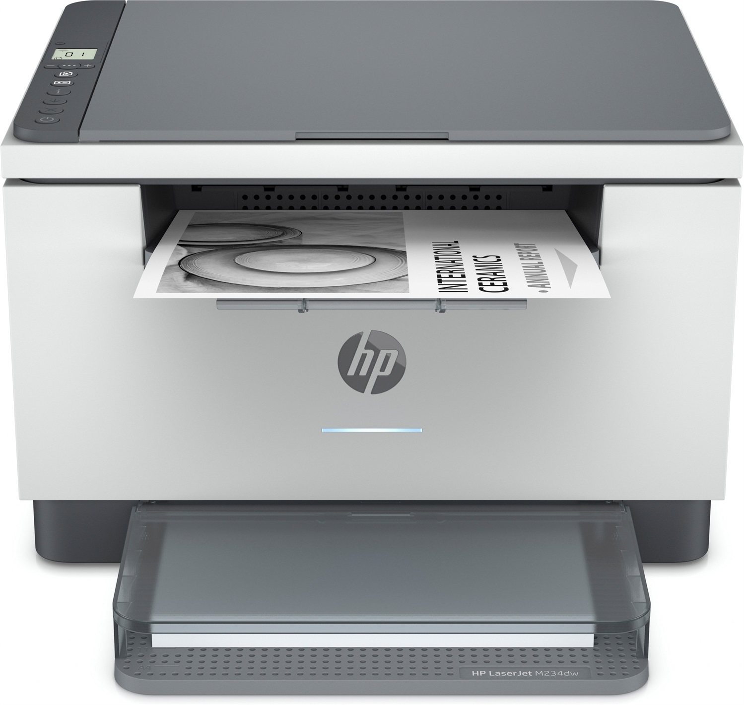 HP LaserJet MFP M234dw - Stampante Multifunzione Laser Monocromatica A4, Stampa, Copia, Scansione, Wi-Fi, 29 ppm, Fronte/Retro Automatico, 600x600 DPI