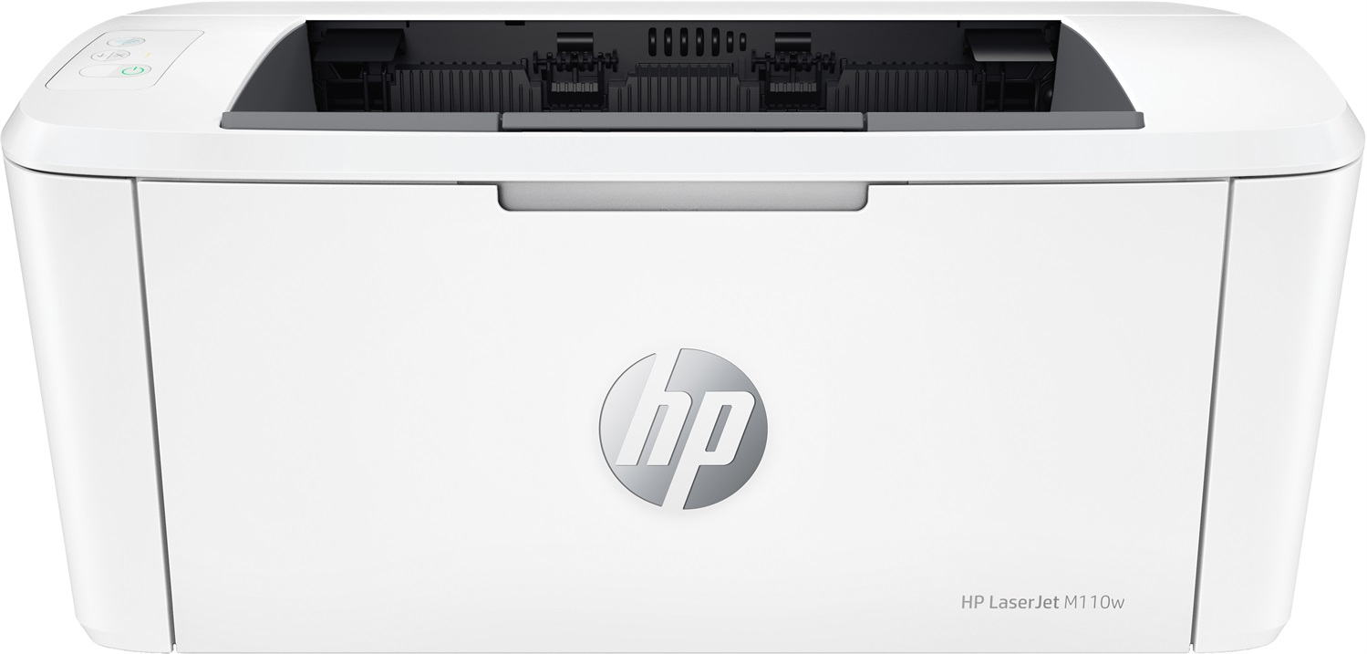 HP LaserJet M110w - Stampante Laser Monocromatica A4, 600 x 600 DPI, 20 ppm, Wi-Fi, Compatta per Piccoli Uffici