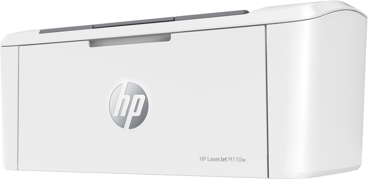 HP LaserJet M110w - Stampante Laser Monocromatica A4, 600 x 600 DPI, 20 ppm, Wi-Fi, Compatta per Piccoli Uffici