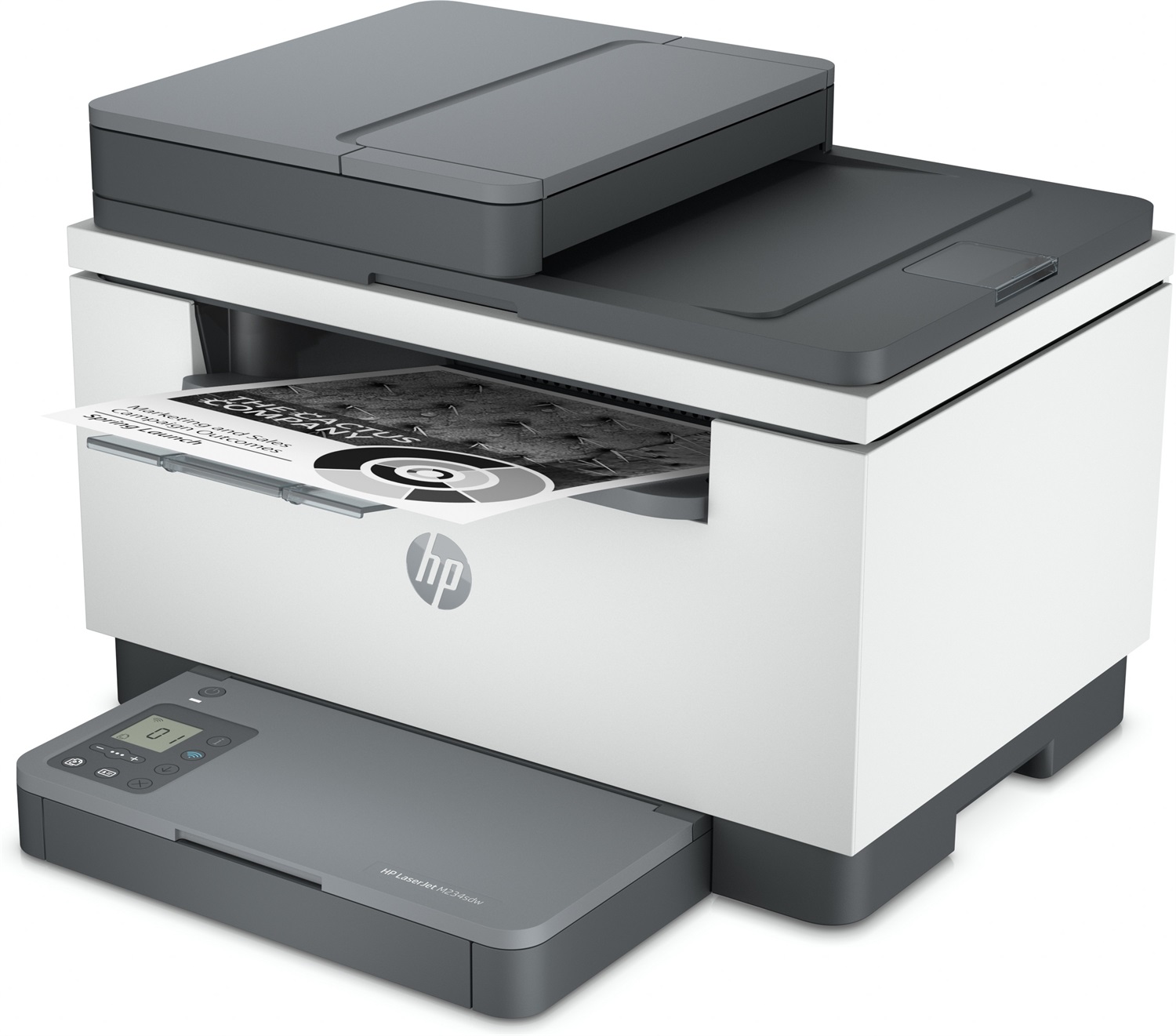 HP LaserJet M234sdw - Stampante Multifunzione Laser Monocromatica A4, 600 x 600 DPI, 29 ppm, Wi-Fi, Fronte/Retro Automatica, ADF