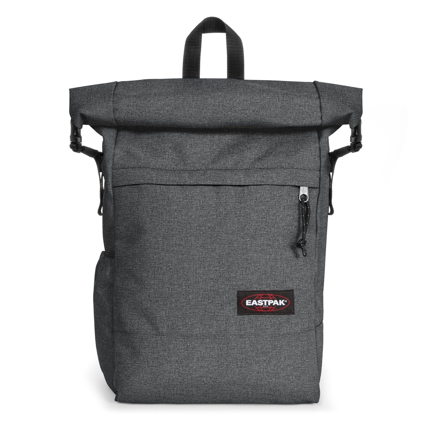 Eastpak Padded Double Zaino Nero in 100% Polyester con Due Tasche Frontali e Scomparto Imbottito per Laptop