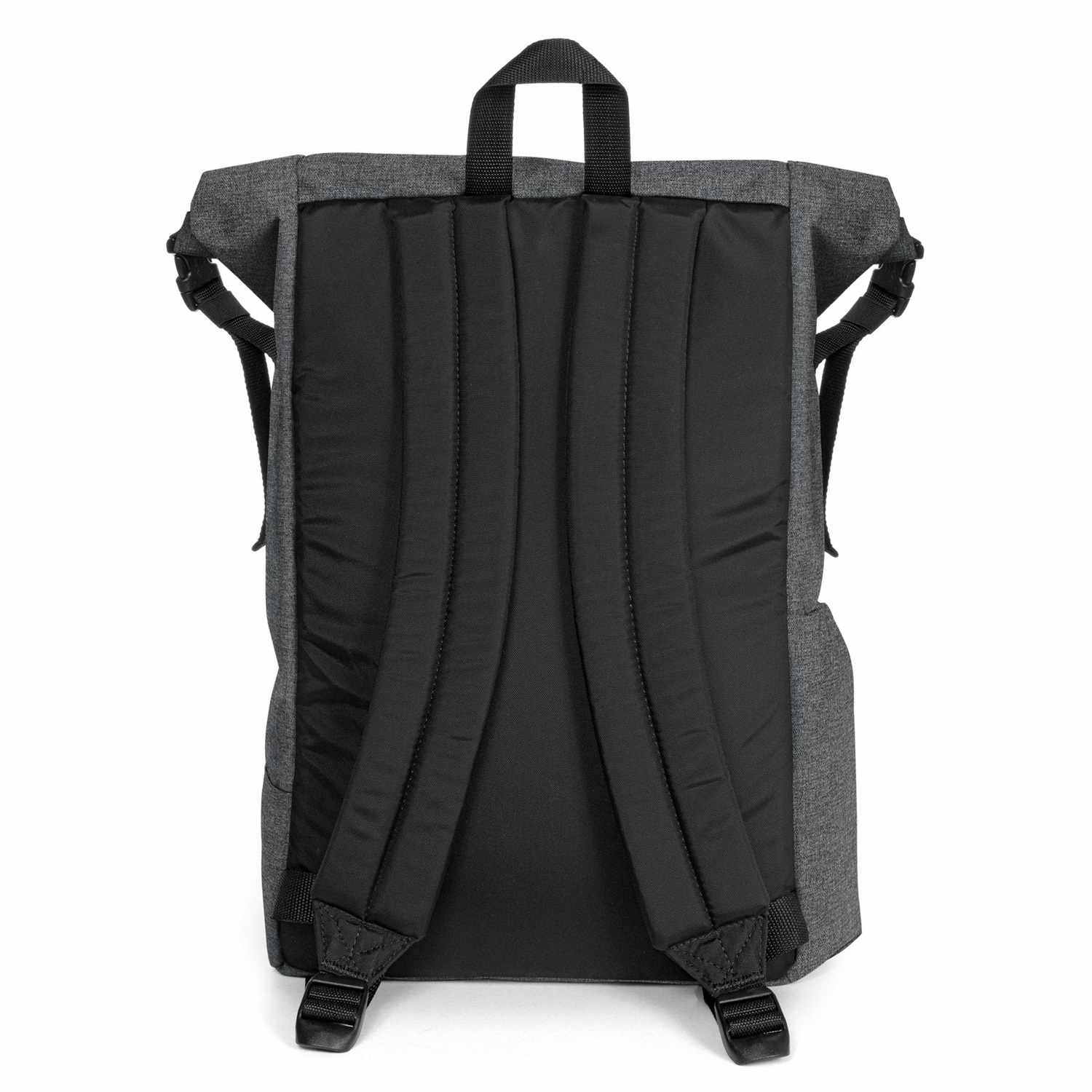 Eastpak Padded Double Zaino Nero in 100% Polyester con Due Tasche Frontali e Scomparto Imbottito per Laptop
