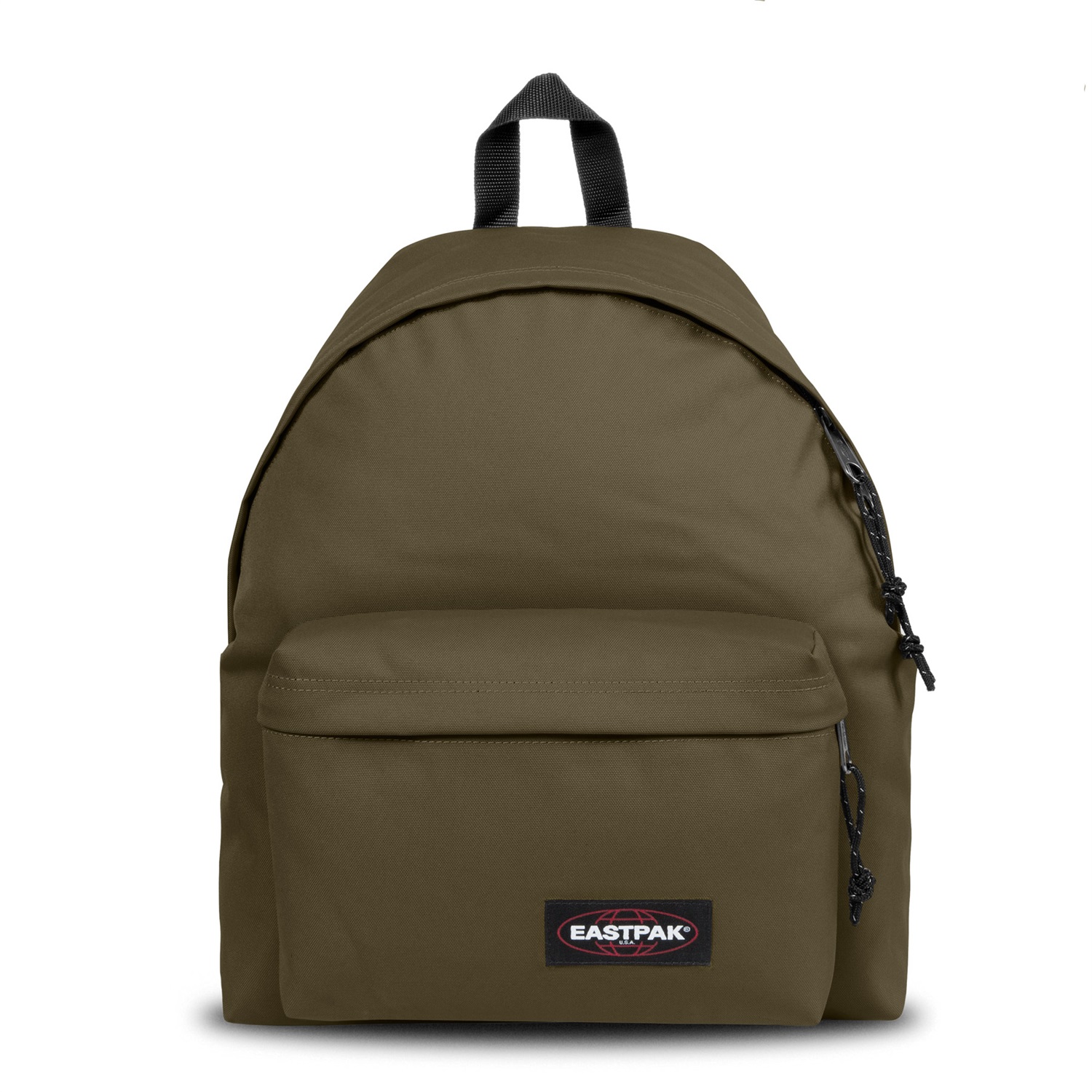 Eastpak Padded Pak'R Zaino 24L Army Olive - 100% Poliestere, Scomparto Frontale, Schienale Imbottito