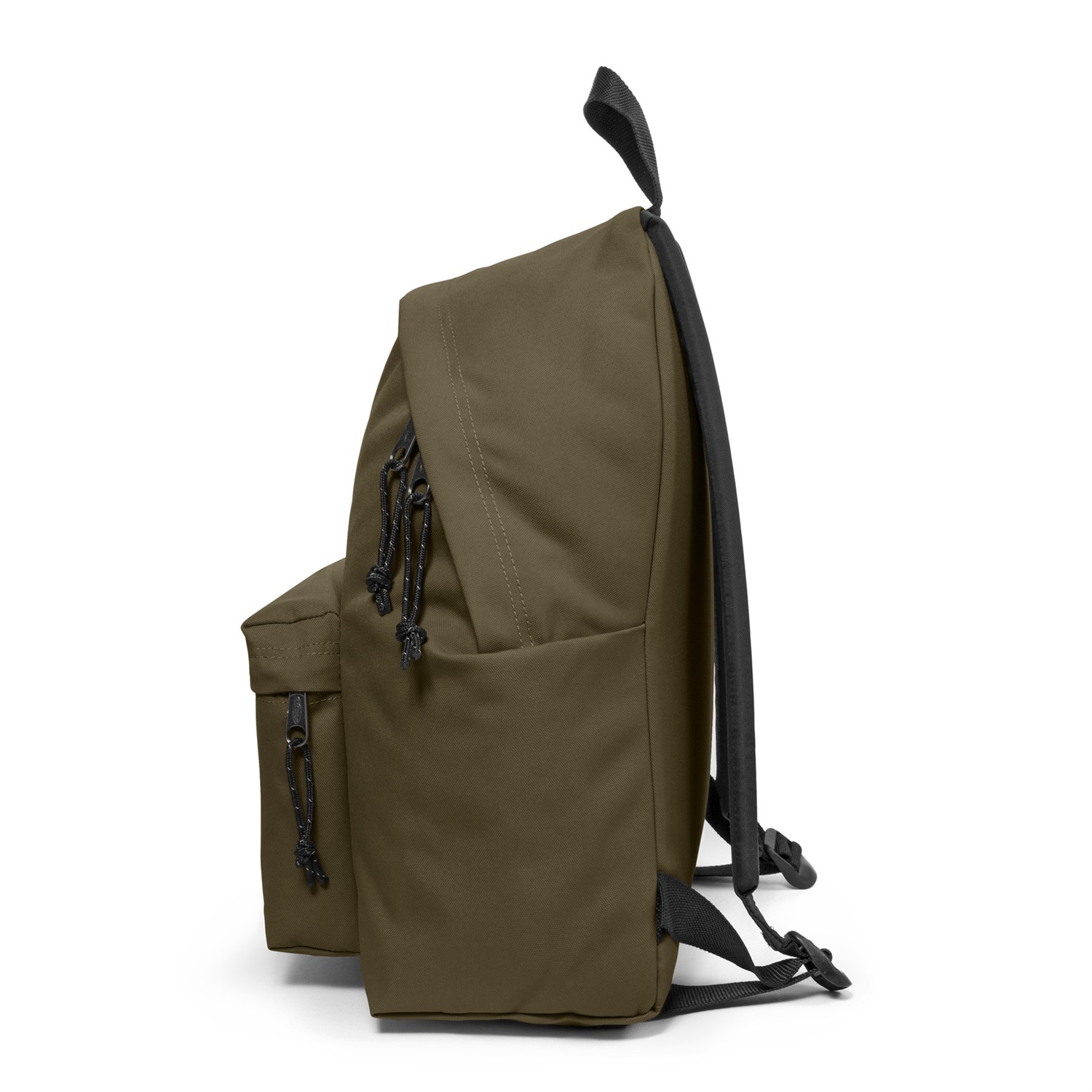 Eastpak Padded Pak'R Zaino 24L Army Olive - 100% Poliestere, Scomparto Frontale, Schienale Imbottito