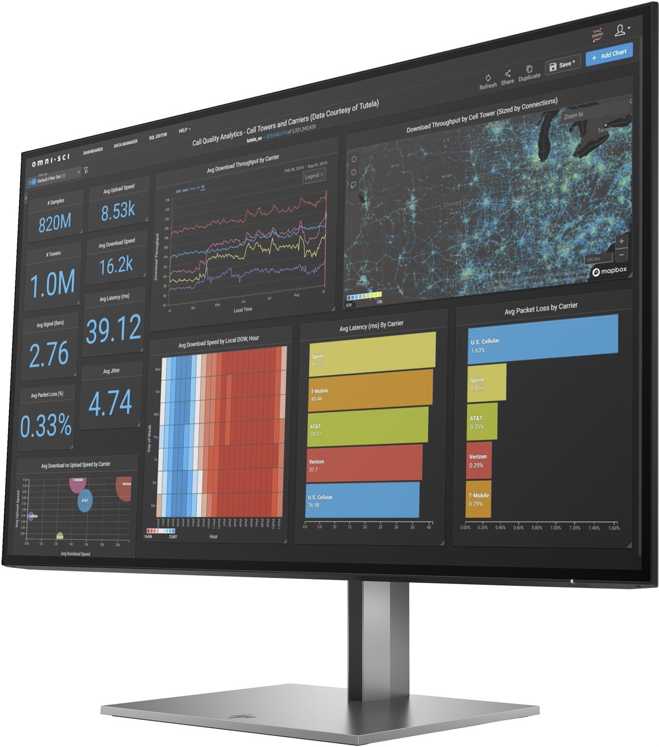 HP Z27q G3 QHD Monitor 27